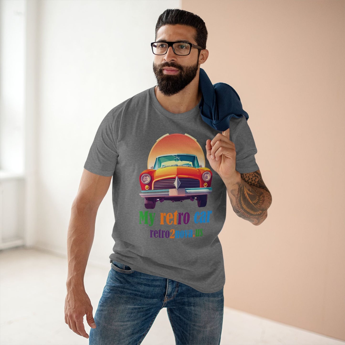 Retro Car Shirts Vintage Car Tee RC 10 Unisex Premium Cotton Art Design Soft Breathable Comfort