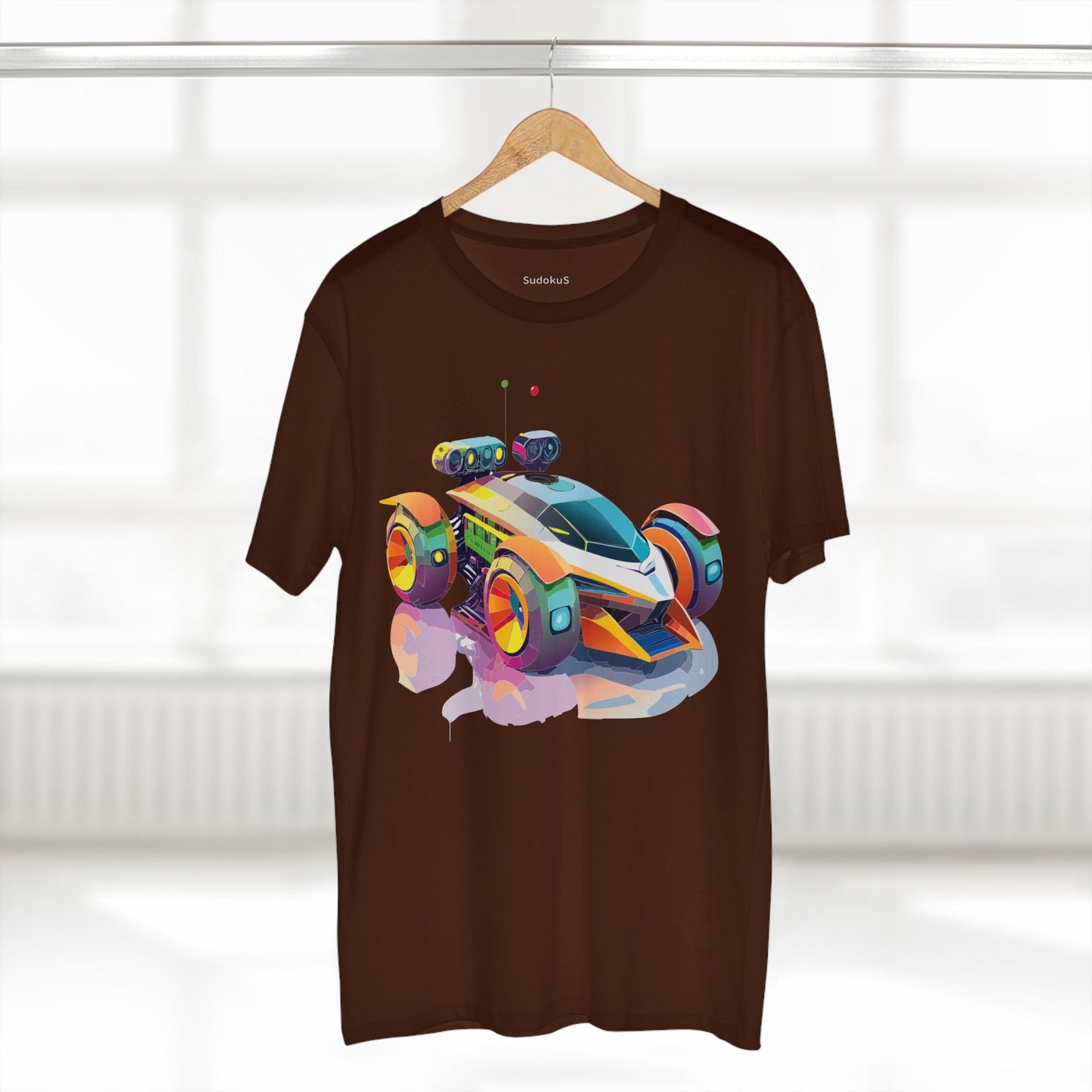Car Graphic Unisex 100 Cotton Staple Tee 26
