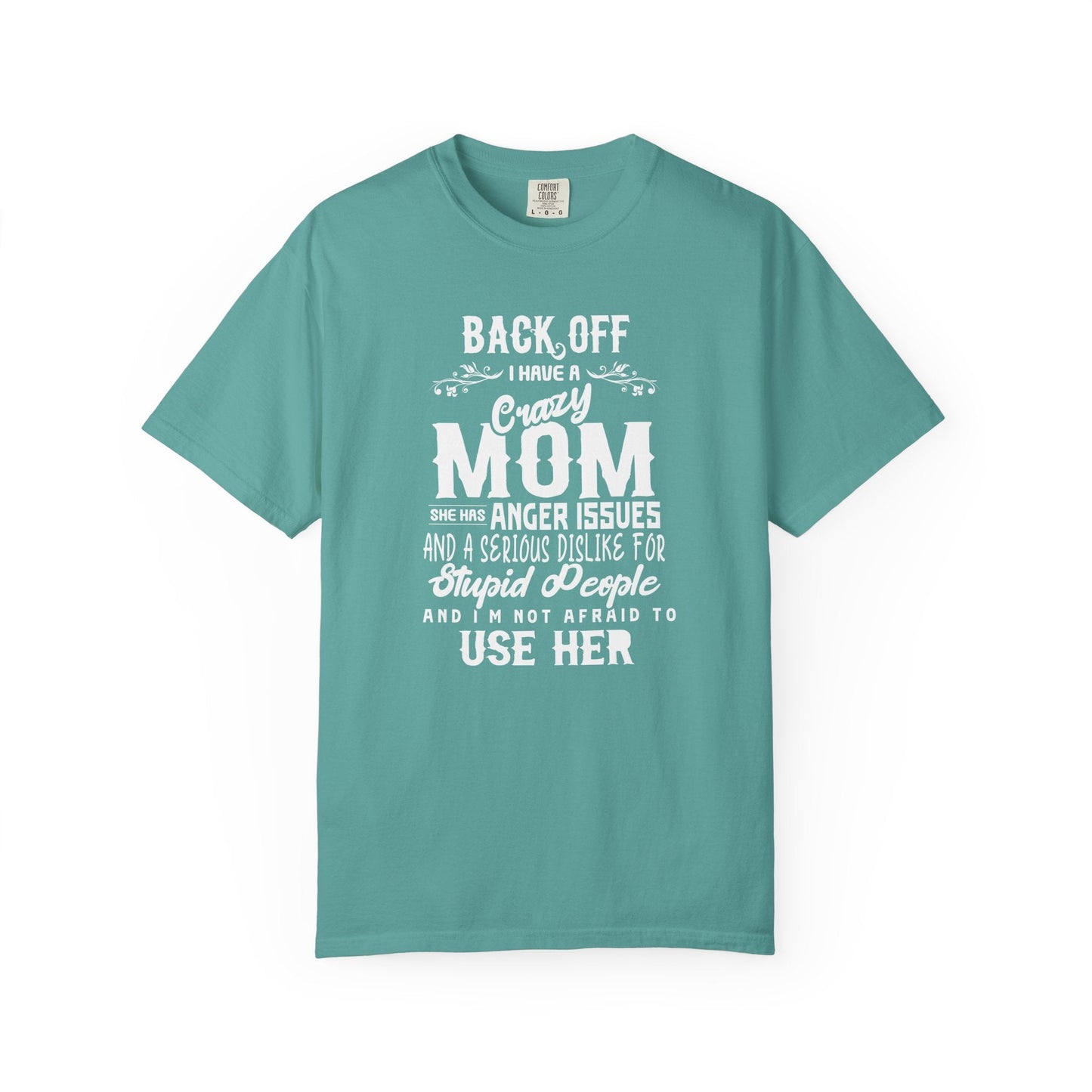 Mom T-shirt Mother's Day Mama Tee Unisex Comfort Colors Garment-Dyed Cotton h34