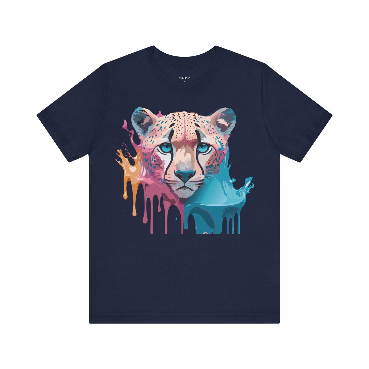 Cheetah Graphic Unisex 100 Cotton Artwork Tee 12