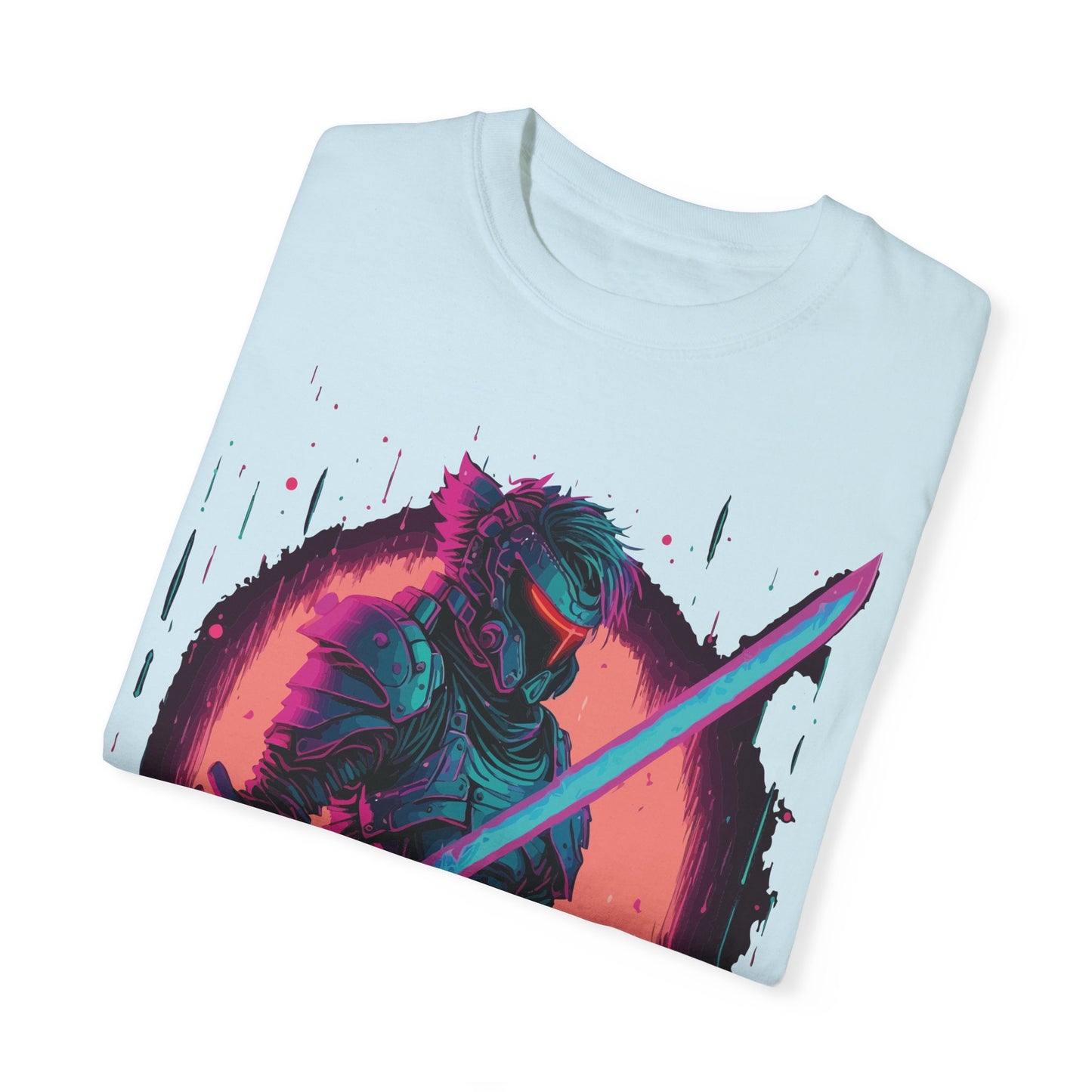 Unisex T-shirt with Knight in Armor