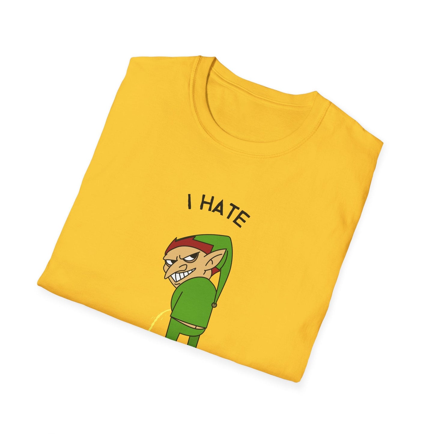 Unisex Easter T Shirt With Art Design Softstyle 100 Percent Ring Spun Cotton Lightweight Tee