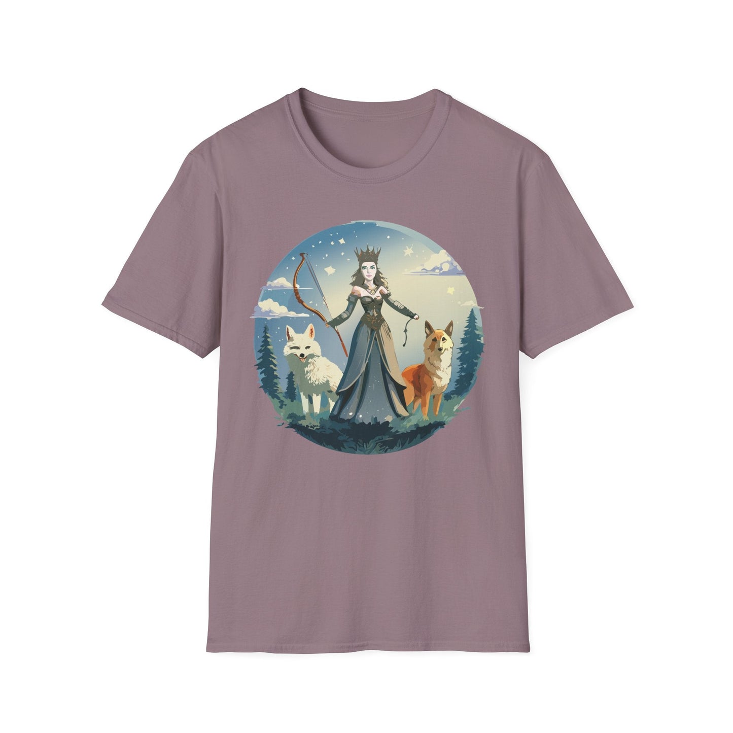 Women Graphic T Shirt Art Design Tee Unisex Softstyle Cotton Gildan 64000 Premium Comfort
