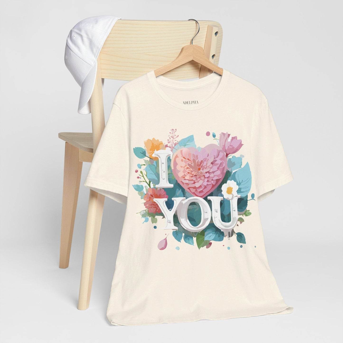 Valentine Graphic T Shirt Unisex Jersey Short Sleeve Tee With Adelpha Artwork Design