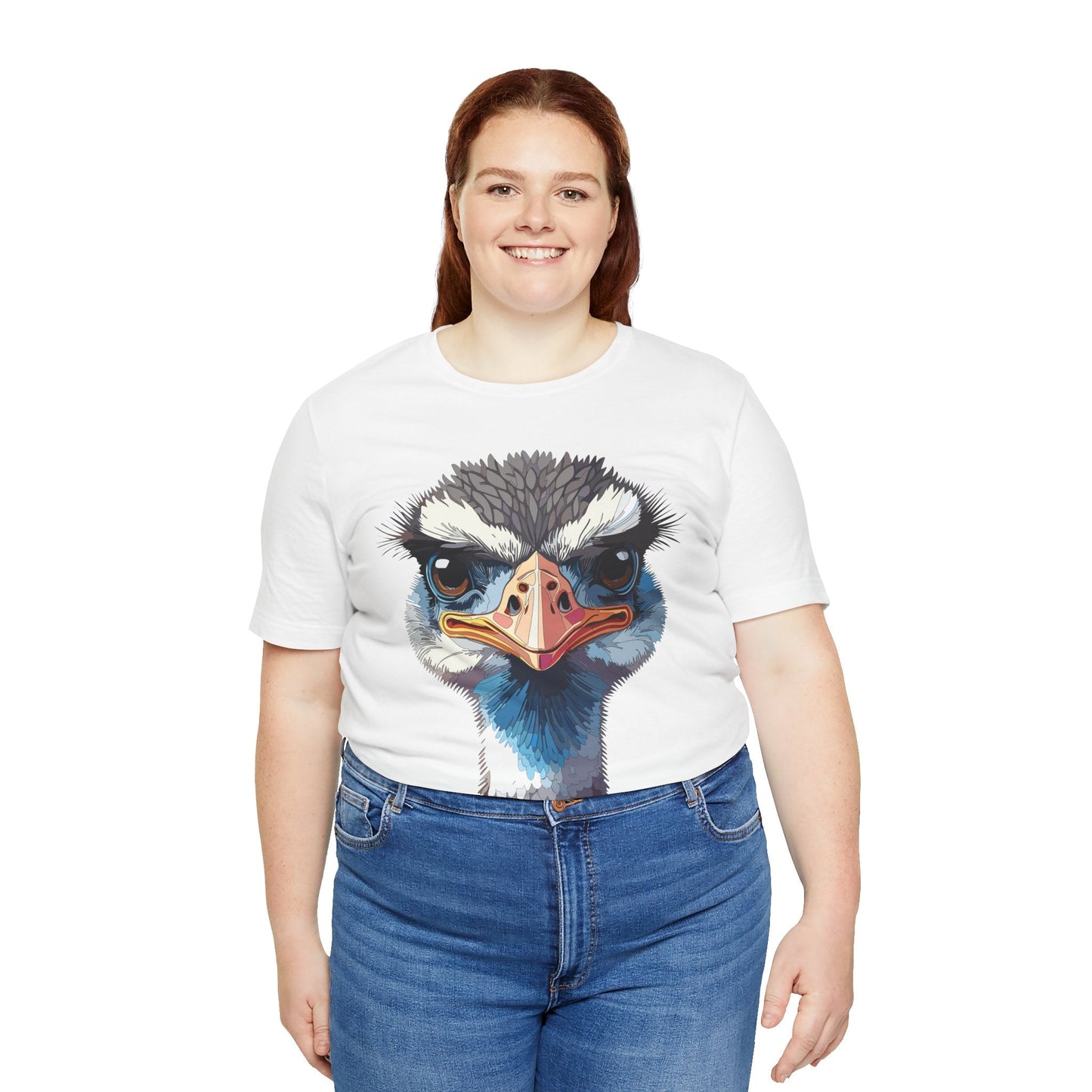 Unisex Animal Tee Shirt With Wildlife Art Design For Men And Women Gildan Softstyle 64000
