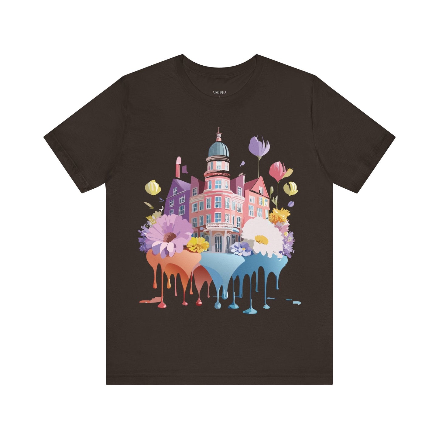 Amsterdam Tourist Shirt Unisex Graphic Tee With Vintage Adelpha Artwork For Everyday Wear