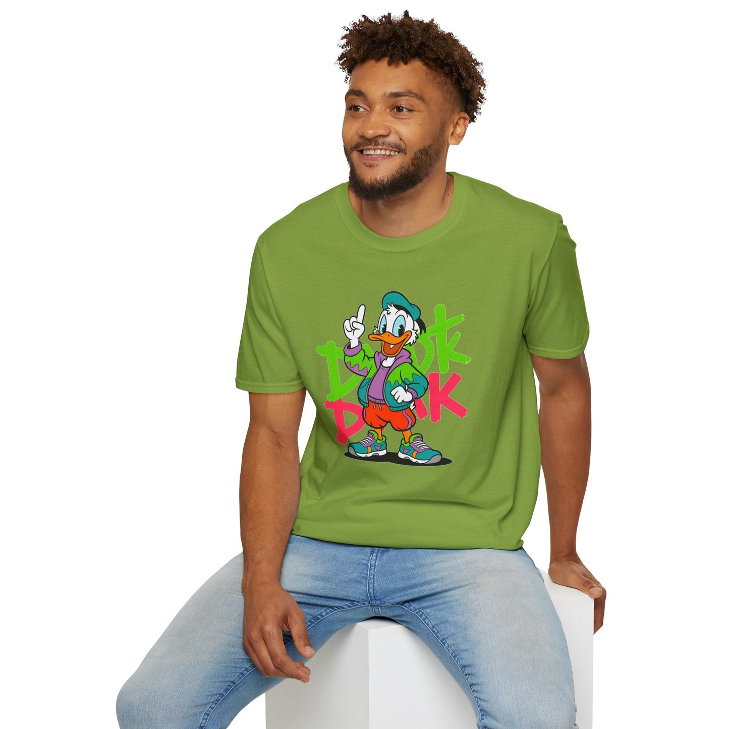 Gildan Softstyle 64000 Unisex Cartoon Animation T Shirt With Funny Animals Tee Apparel