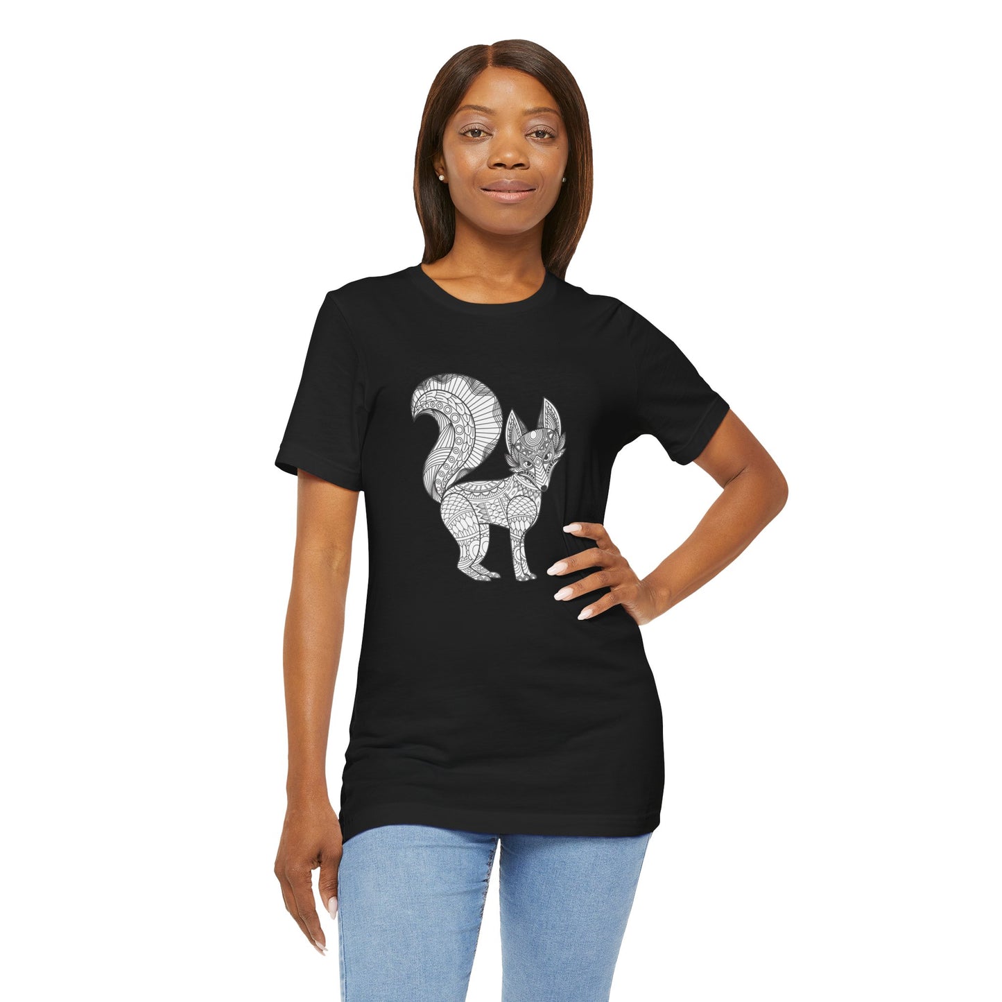 Unisex Tee Shirt with animals Print