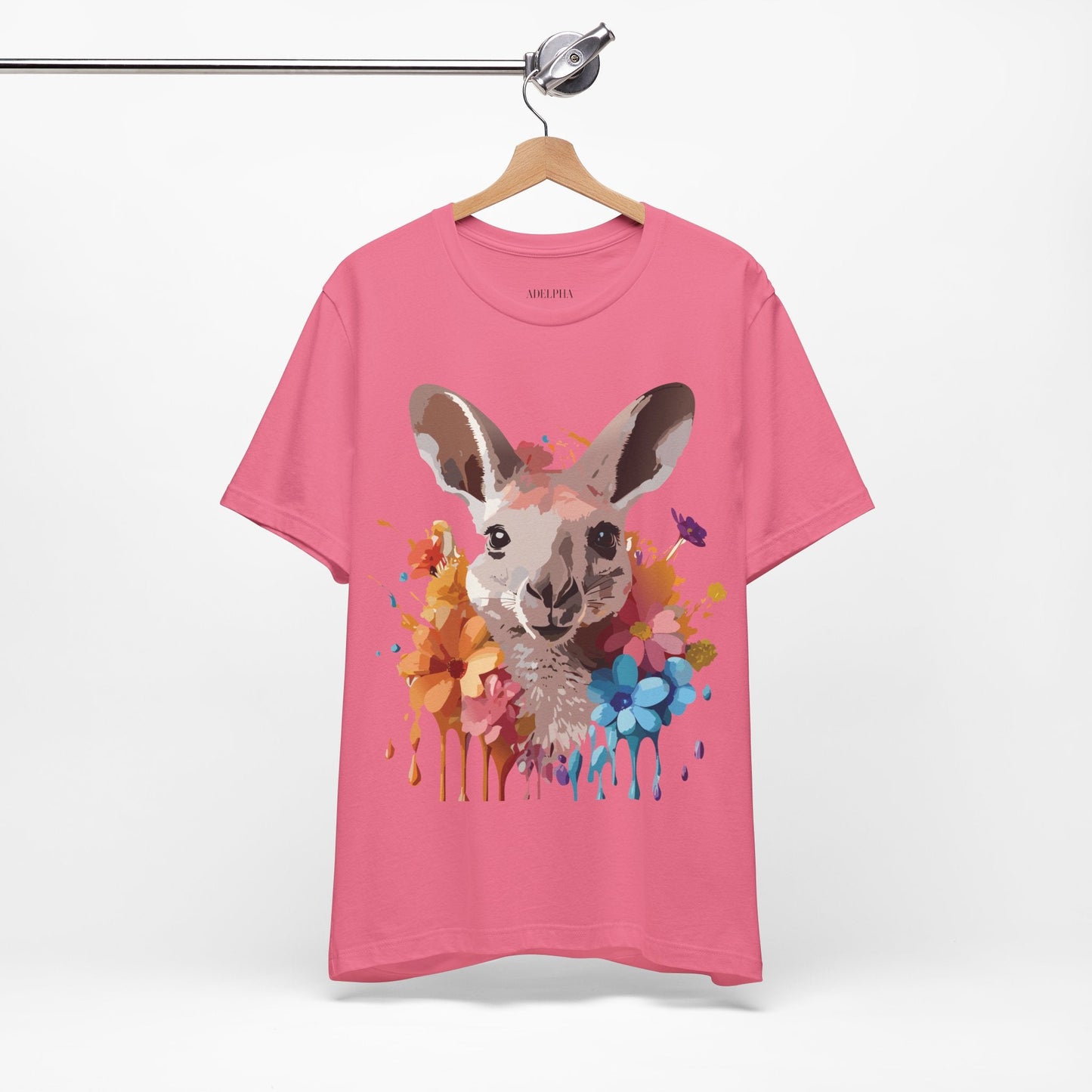 Kangaroo Graphic T Shirt Unisex Adelpha Art Design Tee Vintage Inspired Artwork For Everyday Style