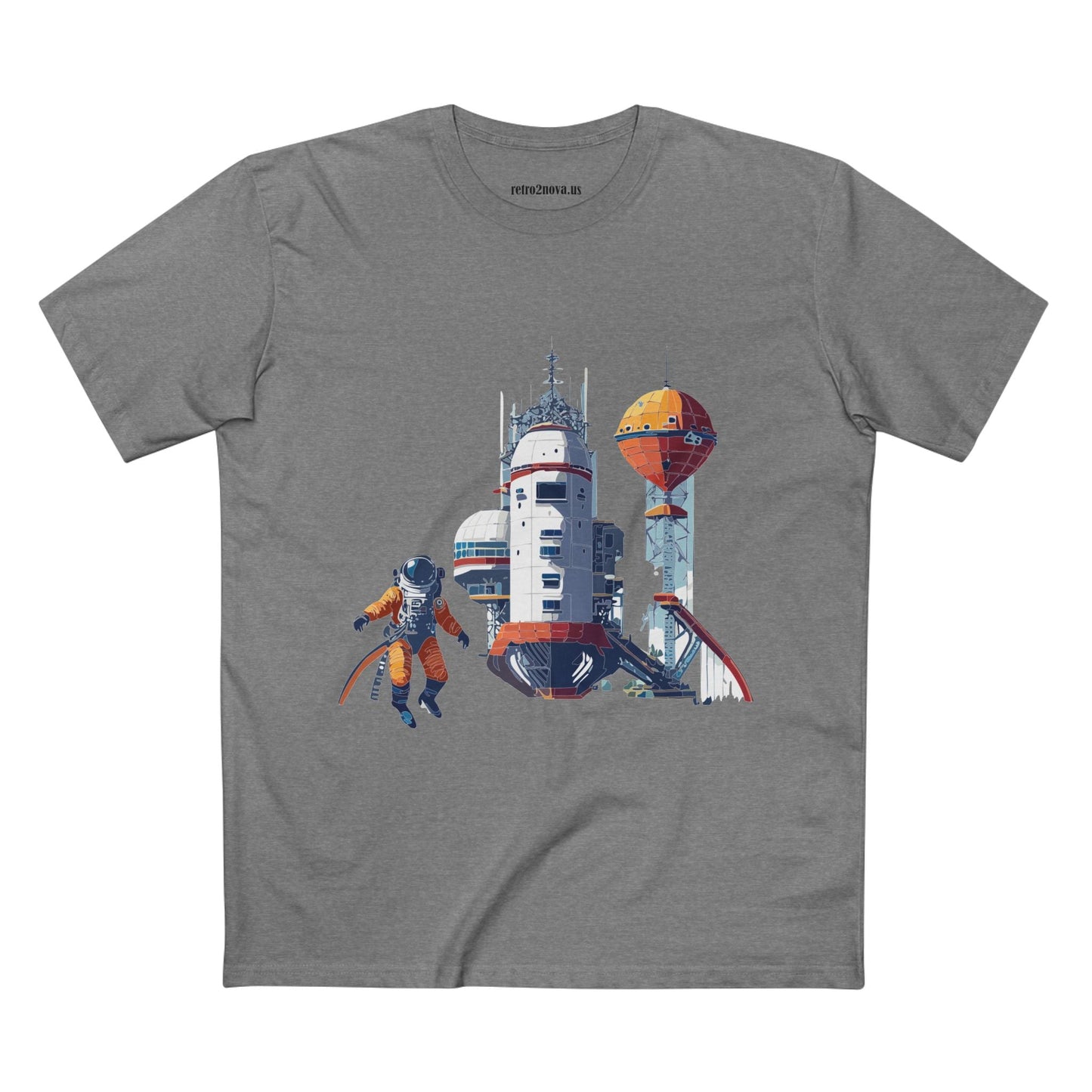 Cosmos Astronaut Shirt CS 10 Unisex Premium Cotton Tee With Original Art Design Collection