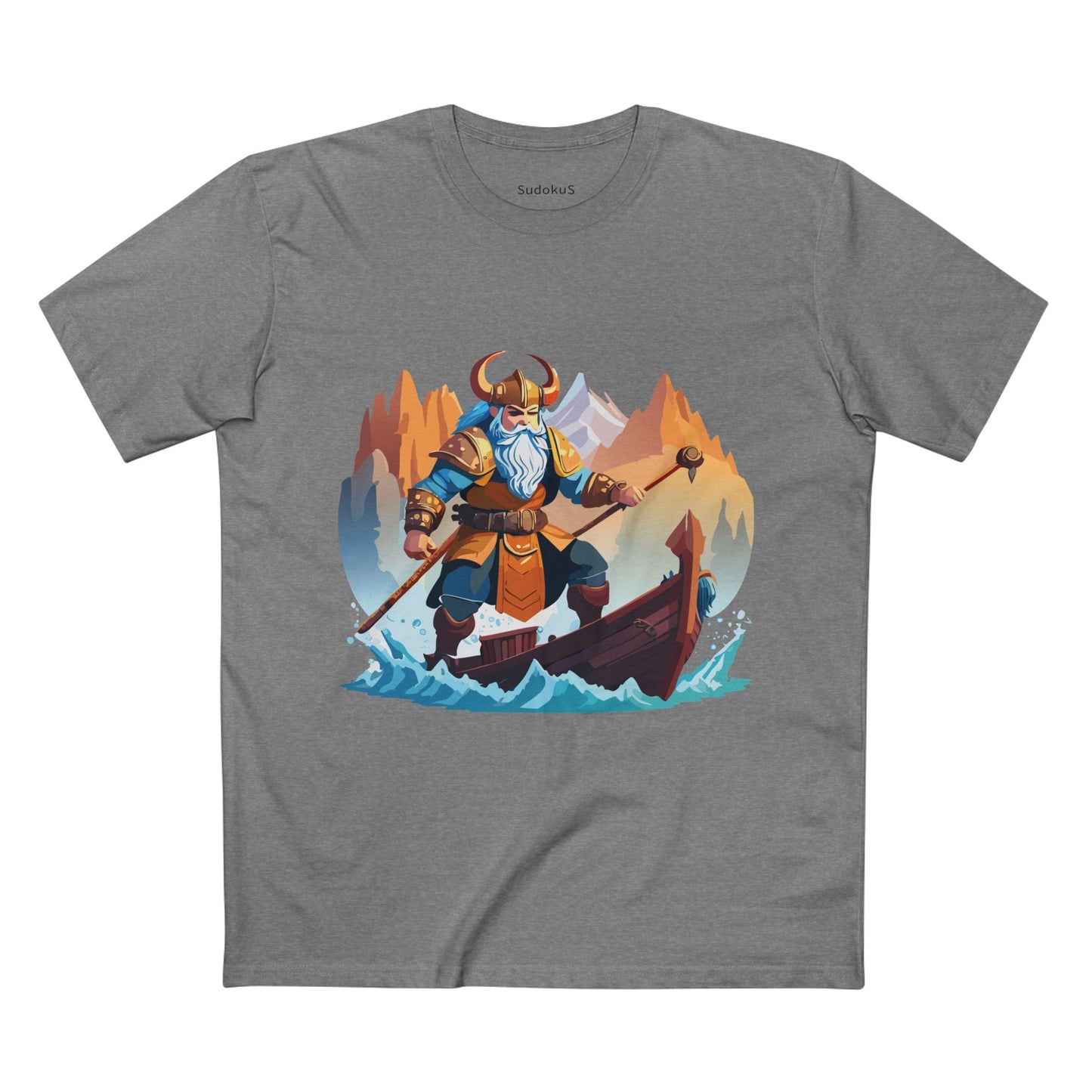 Viking Graphic Unisex 100 Cotton Staple Tee 27
