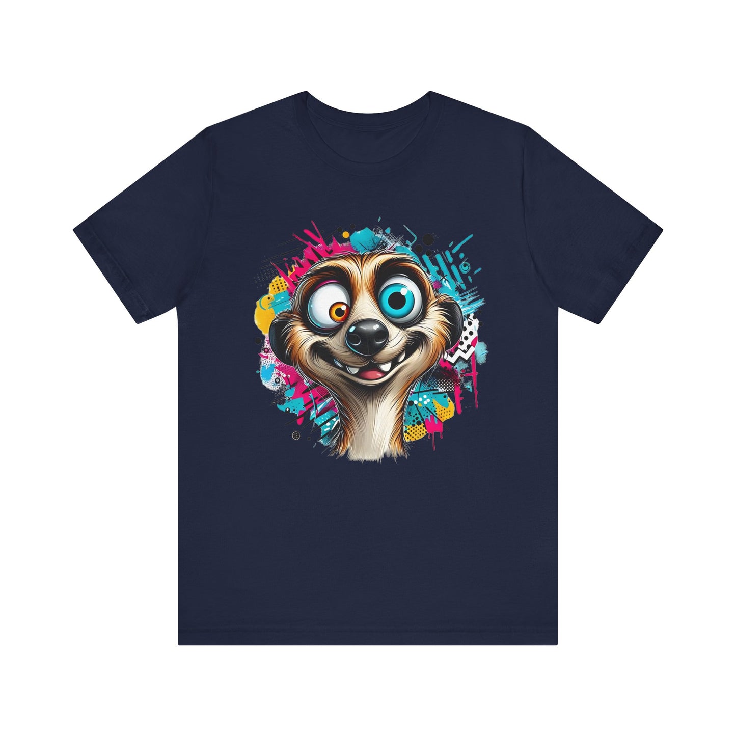 Squirrel Shirt, Funny Squirrel Tee Shirt, Funny Animal T-Shirt, Cartoon Top, Animal Tees, Art Design T-Shirt, Graphic Tee