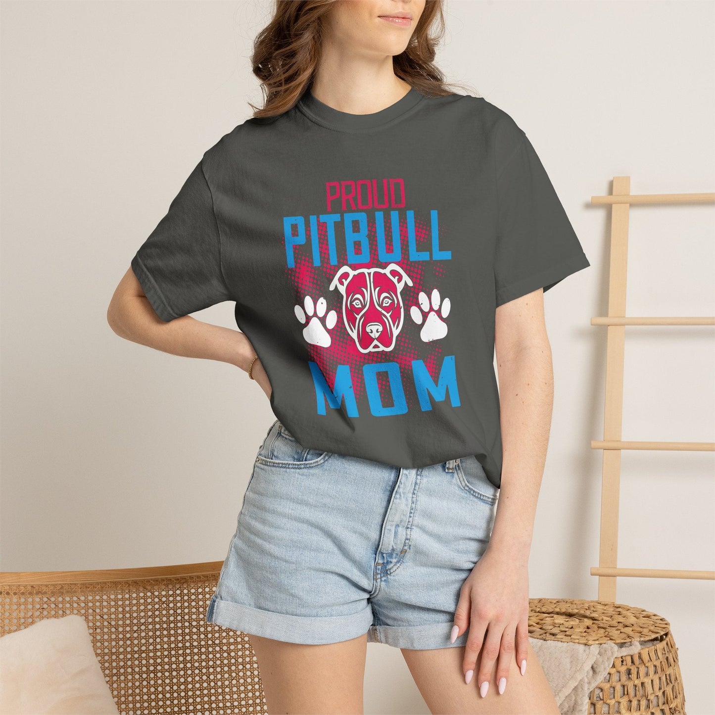 Mom T-shirt Mother Day Mama Tee Unisex Comfort Colors Garment-Dyed Cotton h91