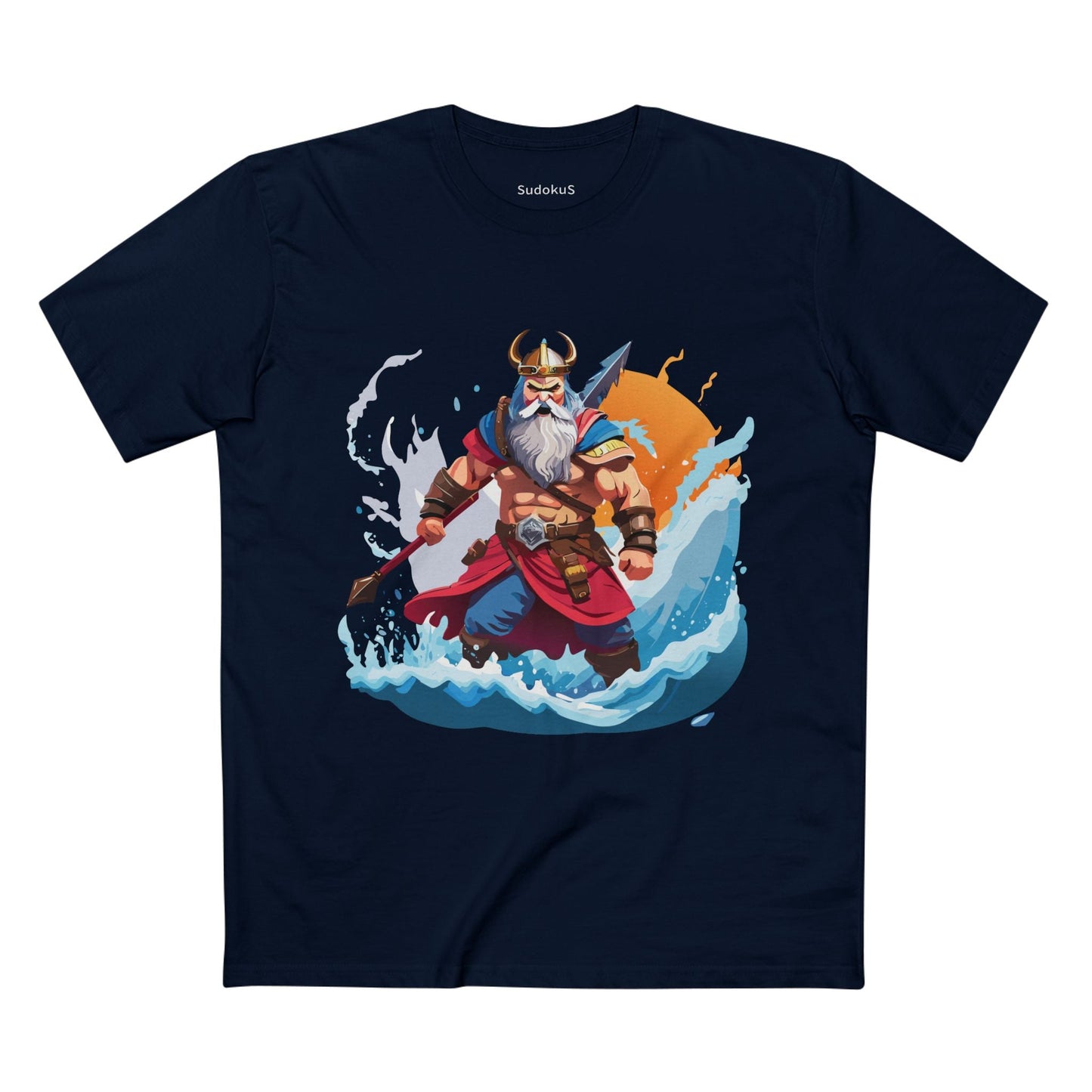 Viking Graphic Unisex 100 Cotton Staple Tee 16