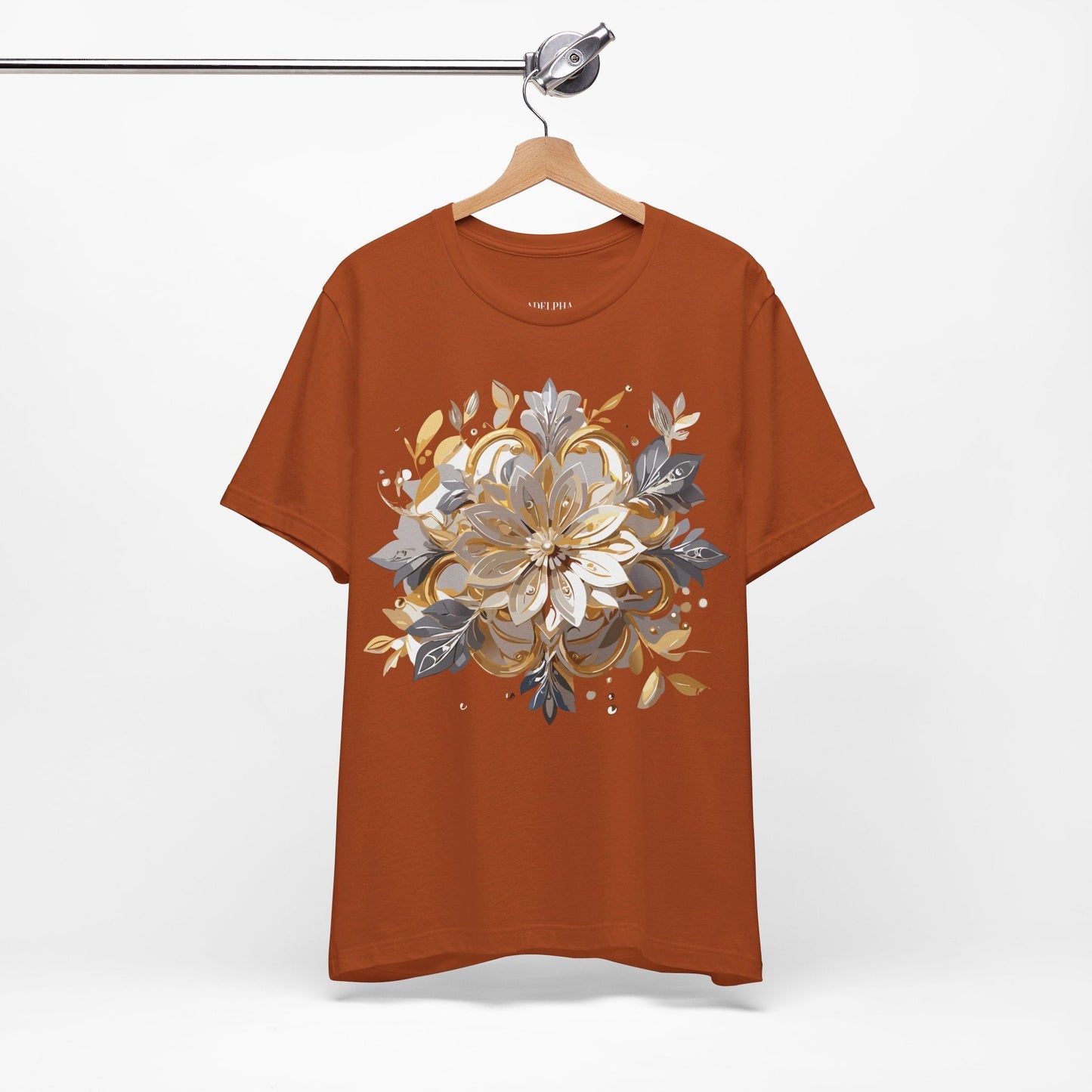 Adelpha Vintage Inspired Graphic Tee Unisex Jersey Short Sleeve Art Shirt Premium Comfort