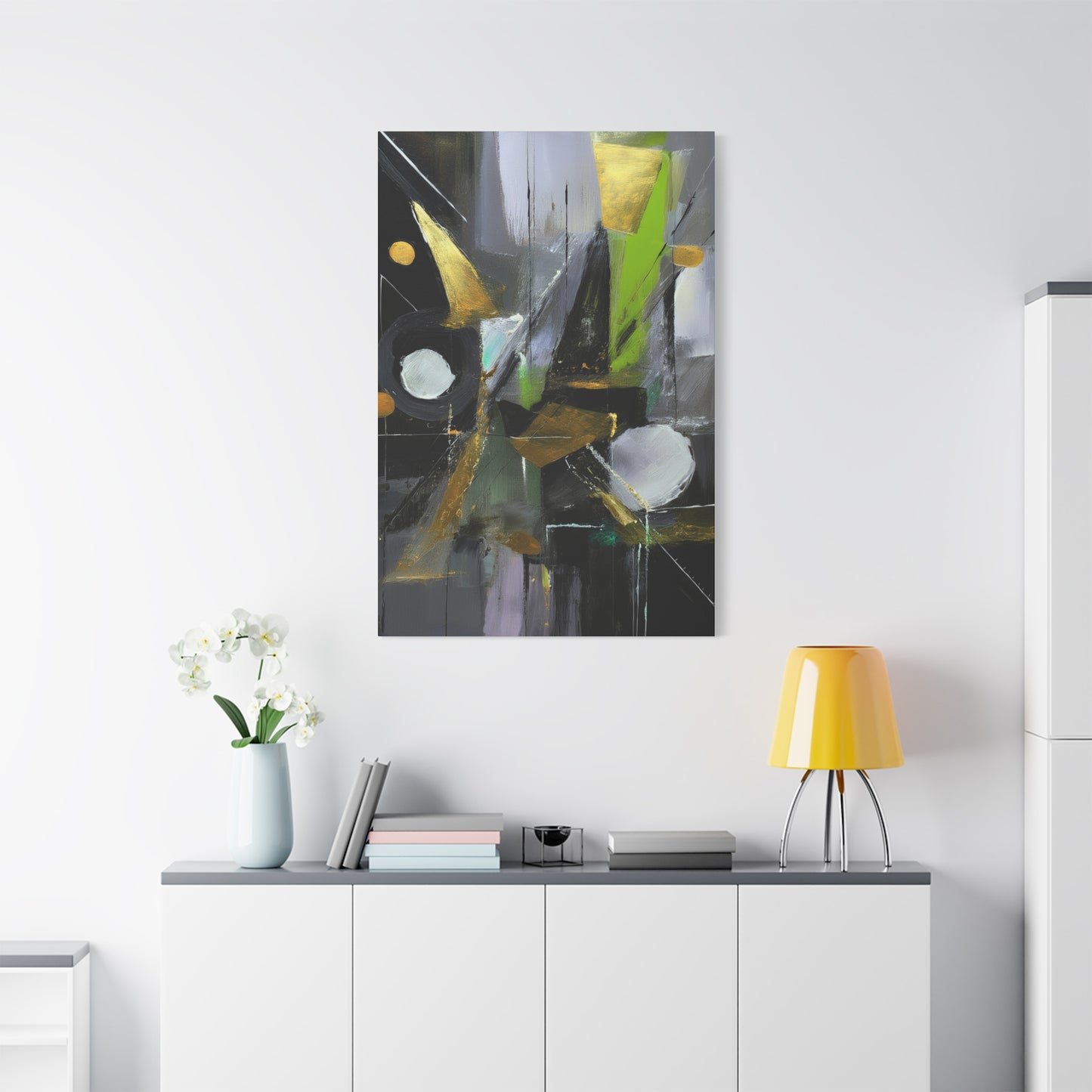 Abstract Oil Painting Print Canvas 20x24,20x30,24x30 24x32,24x36,30x40 32x48,36x48,40x60 Pine-Wood Inner Frame ABS-222