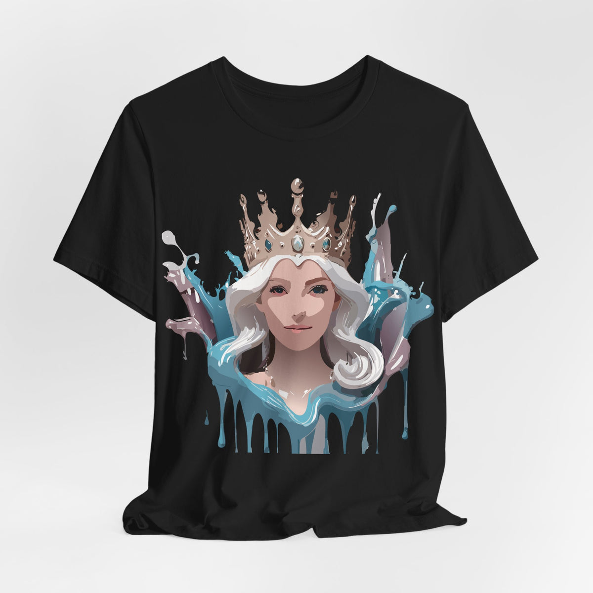 Music Graphic Unisex Cotton Bella+Canvas Tee with Art Design n199