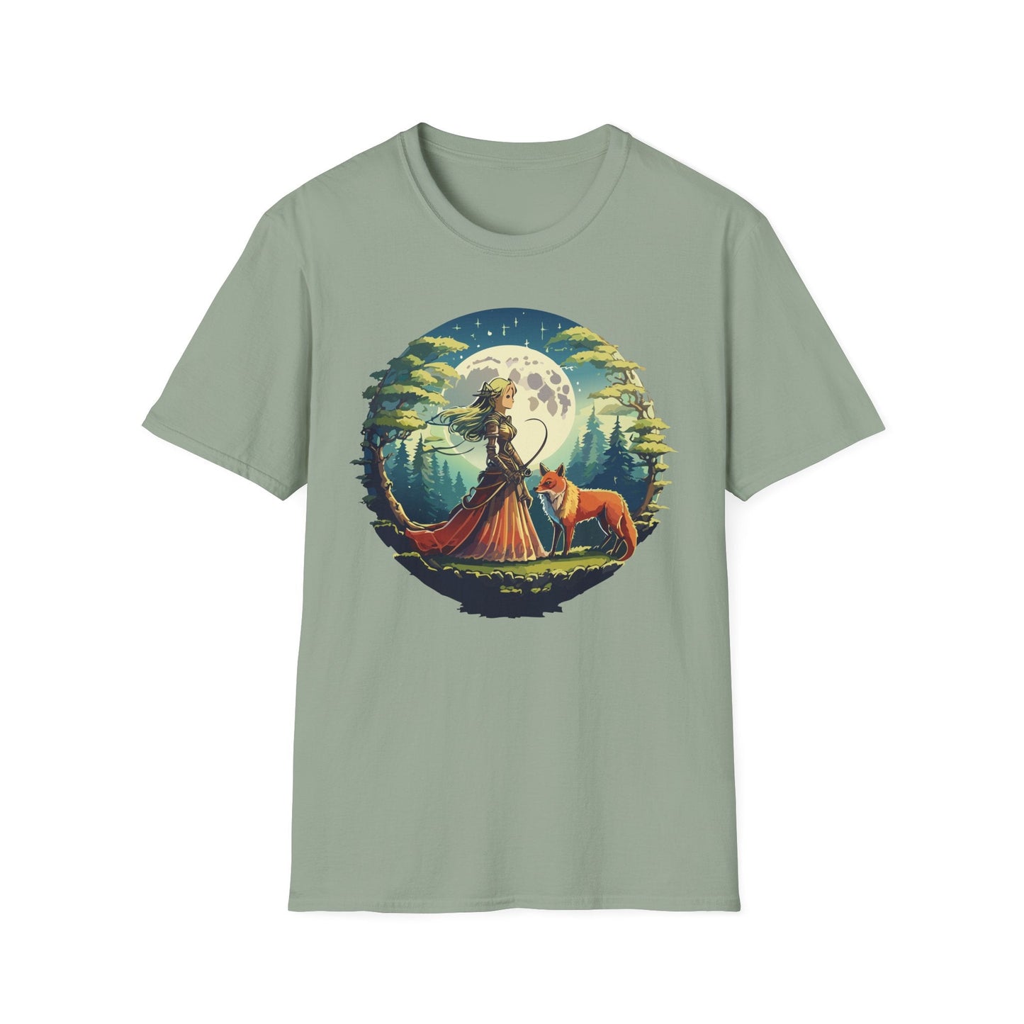 Womens Graphic T Shirt Art Design Tee Softstyle 64000 Gildan Unisex Cotton Comfort Tee