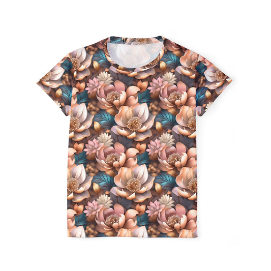 Floral Print Shirt, Shirt with Flowers