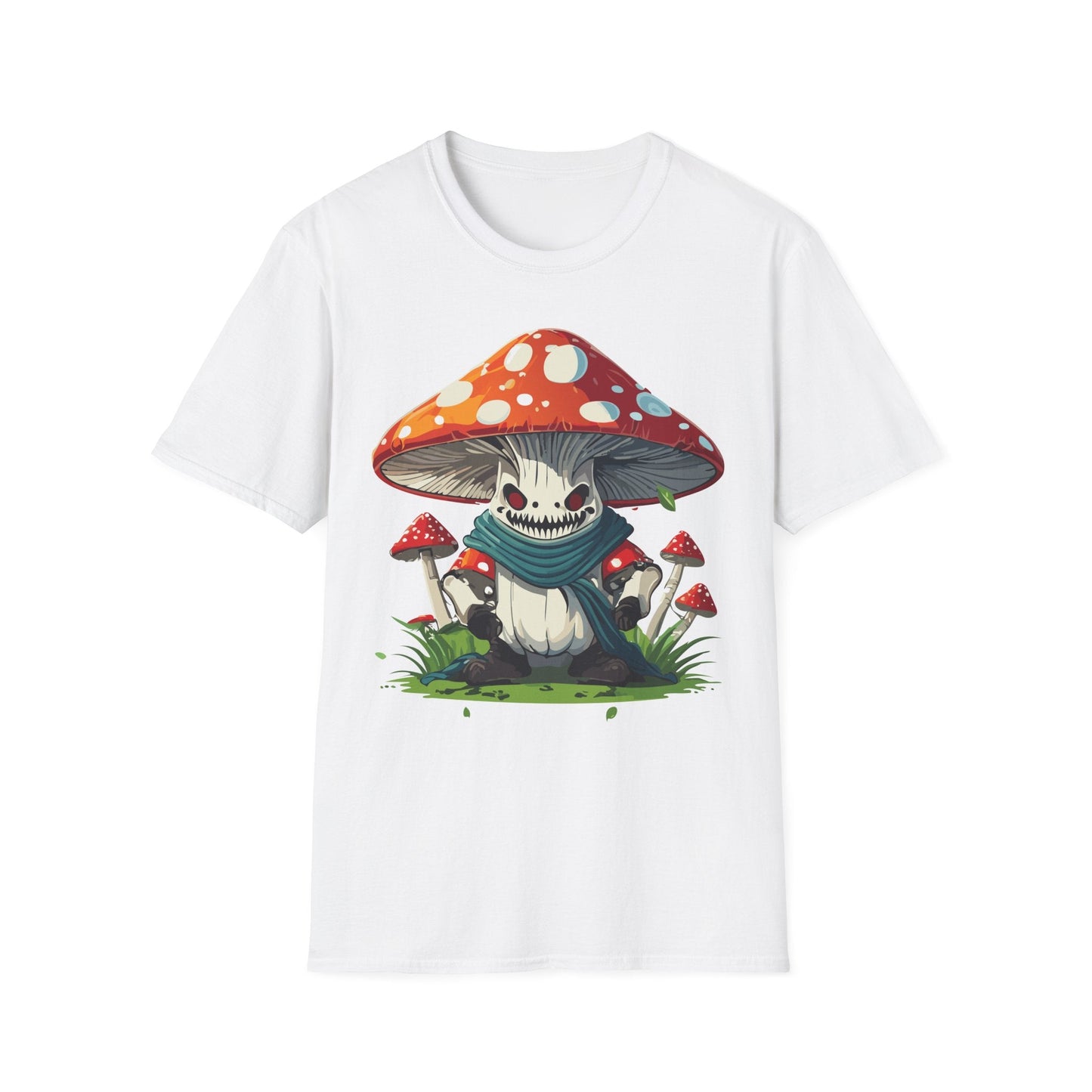 Unisex Mashroom T Shirt Funny Fungus Inspired Design Gildan Softstyle 64000 Tee Shirt