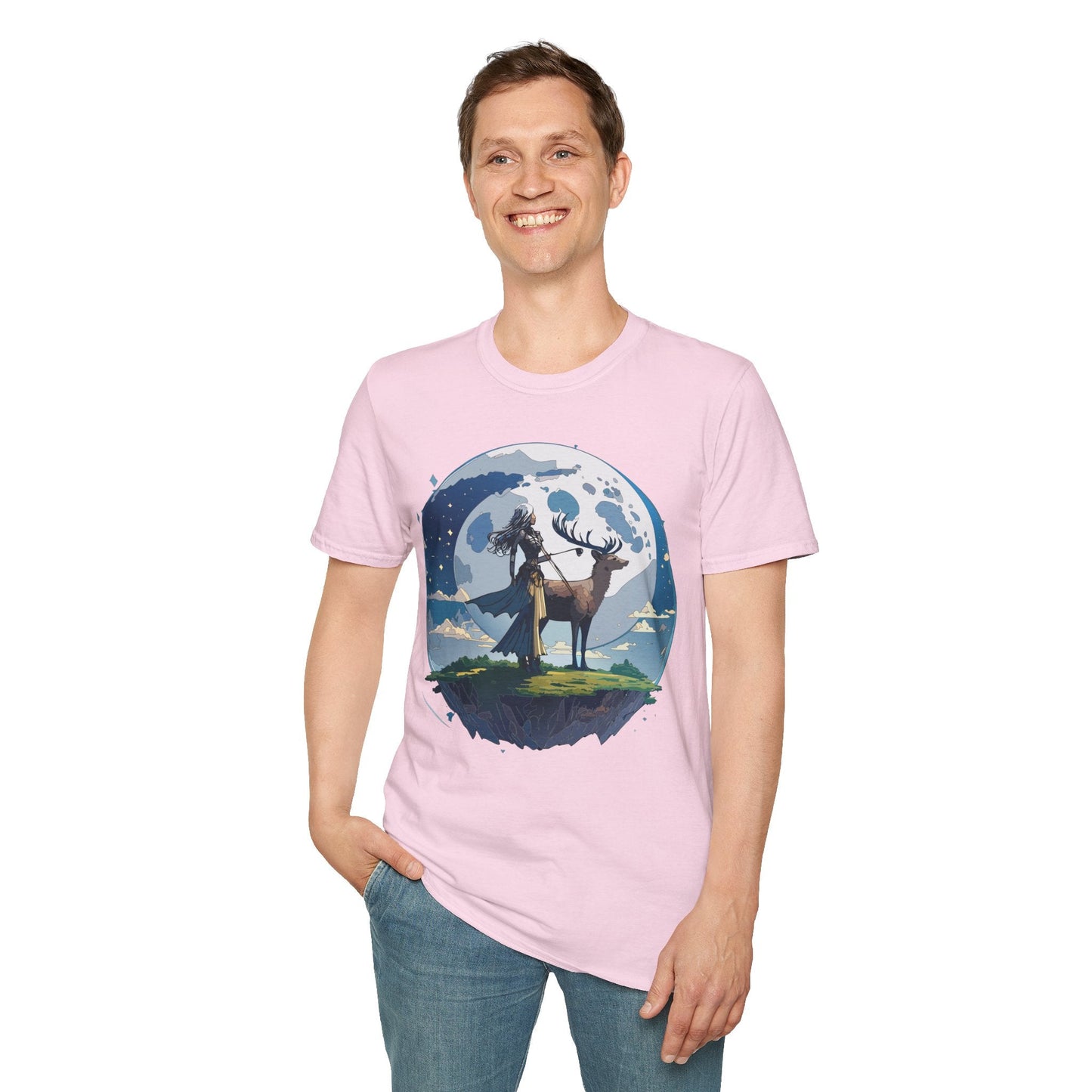 Women Graphic T Shirts Art Design Shirt Unisex Softstyle Gildan 64000 Tee Cotton Everyday Comfort