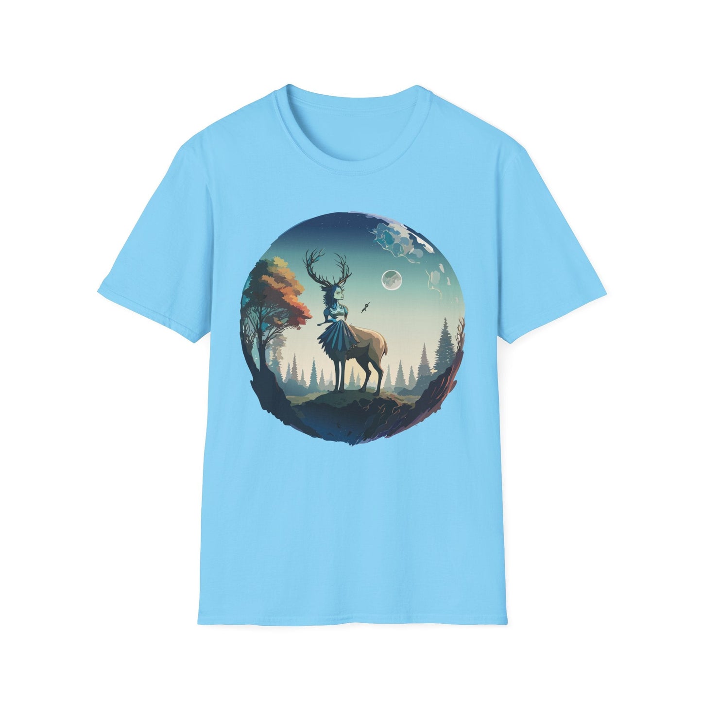 Womens Graphic T Shirts Art Design Tee Gildan Softstyle 64000 100 Percent Ring Spun Cotton Unisex