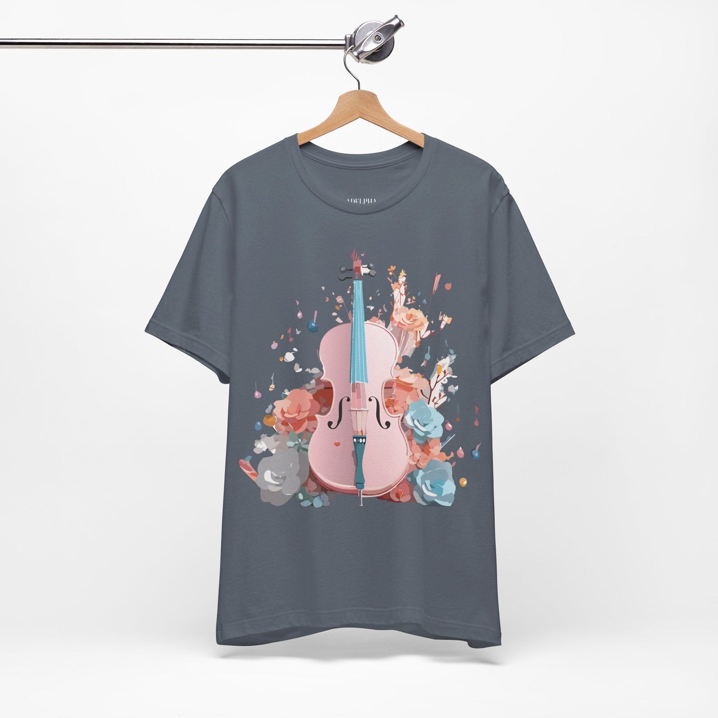 Adelpha Unisex Graphic Tee Vintage Inspired Art Design Jersey Short Sleeve For Everyday Wear
