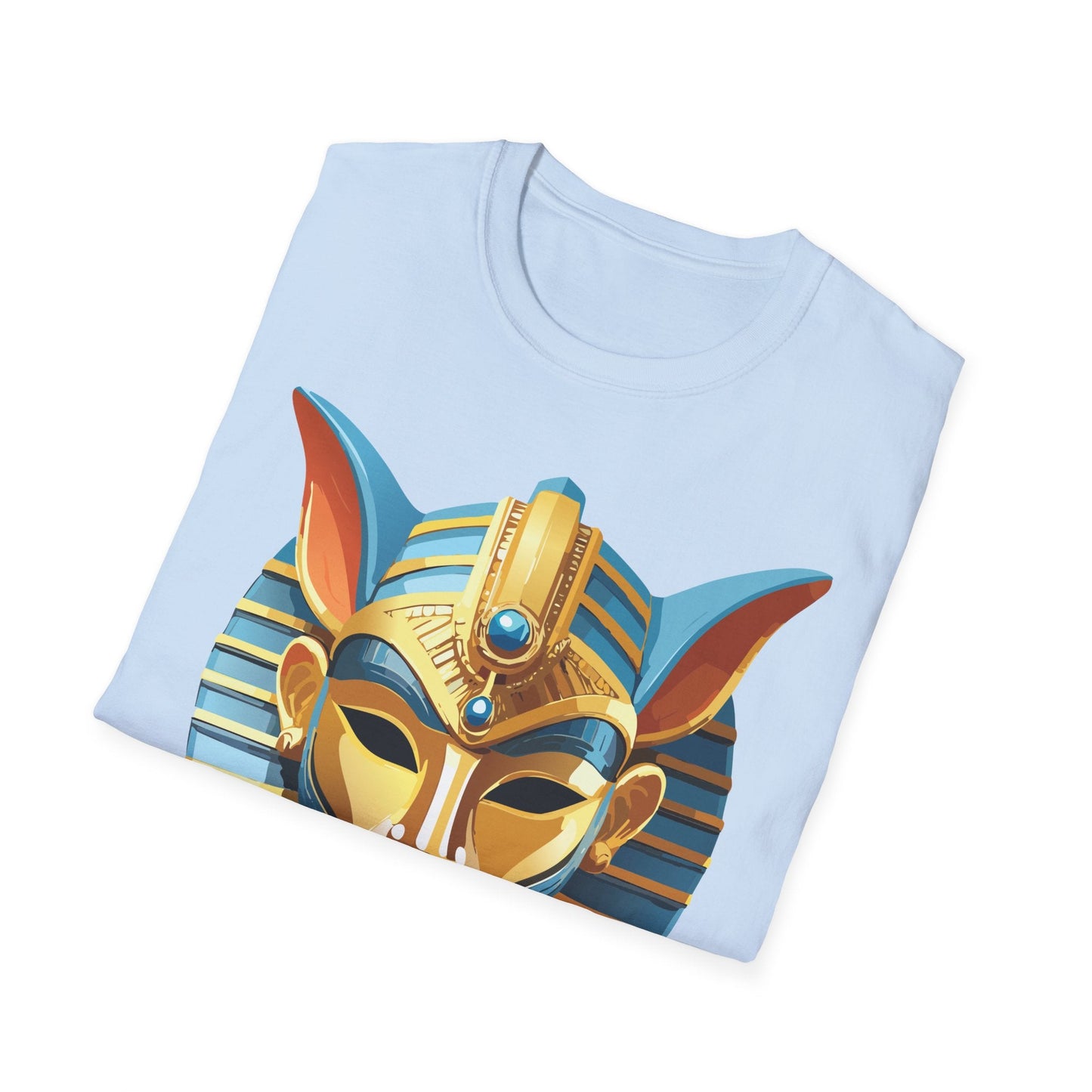 Mask Tee Shirt Unisex Softstyle Cotton Tee With Masquerade Art Design Gildan Softstyle