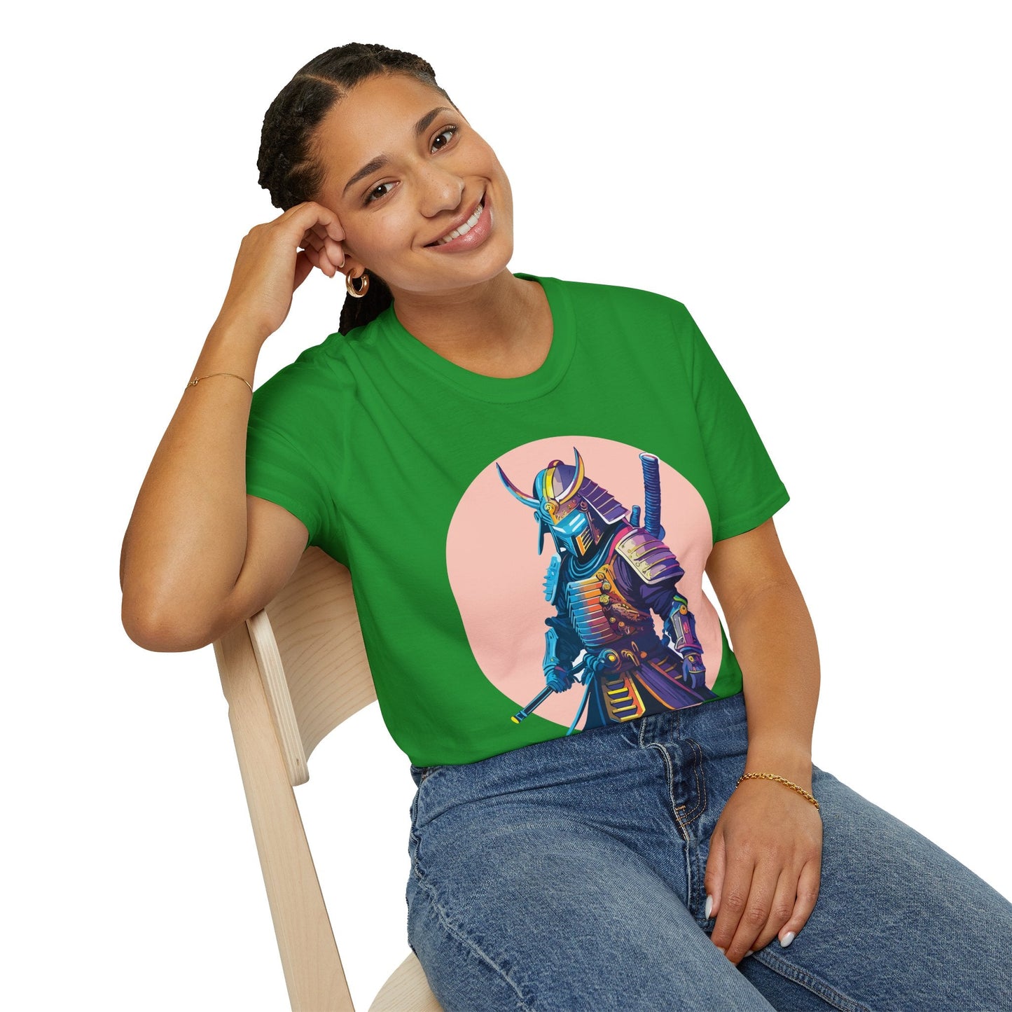 Samurai Shirt Unisex Gildan Softstyle Cotton Tee For Everyday Comfort And Style All Day