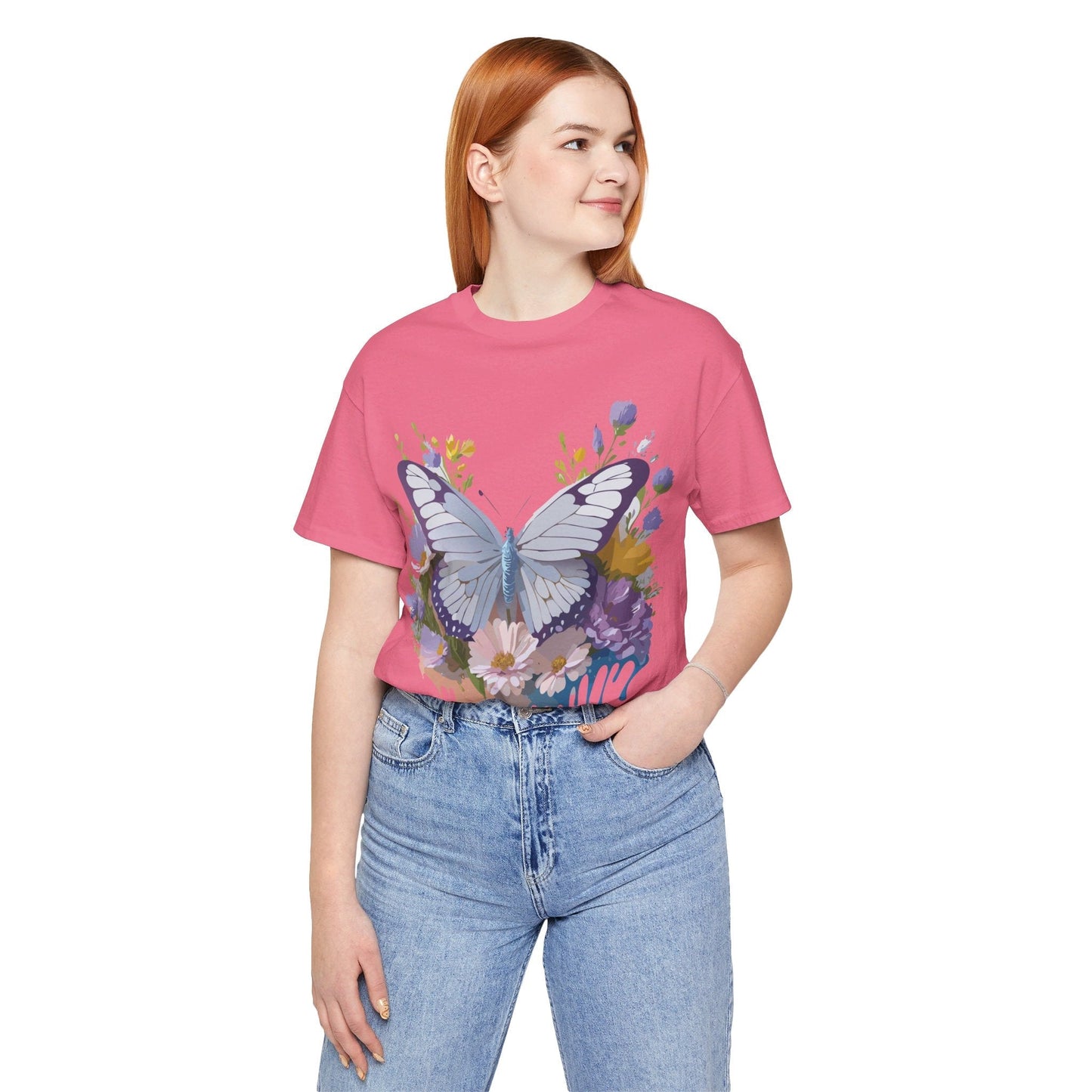 Adelpha Vintage Inspired Graphic Tee Unisex Short Sleeve Shirt