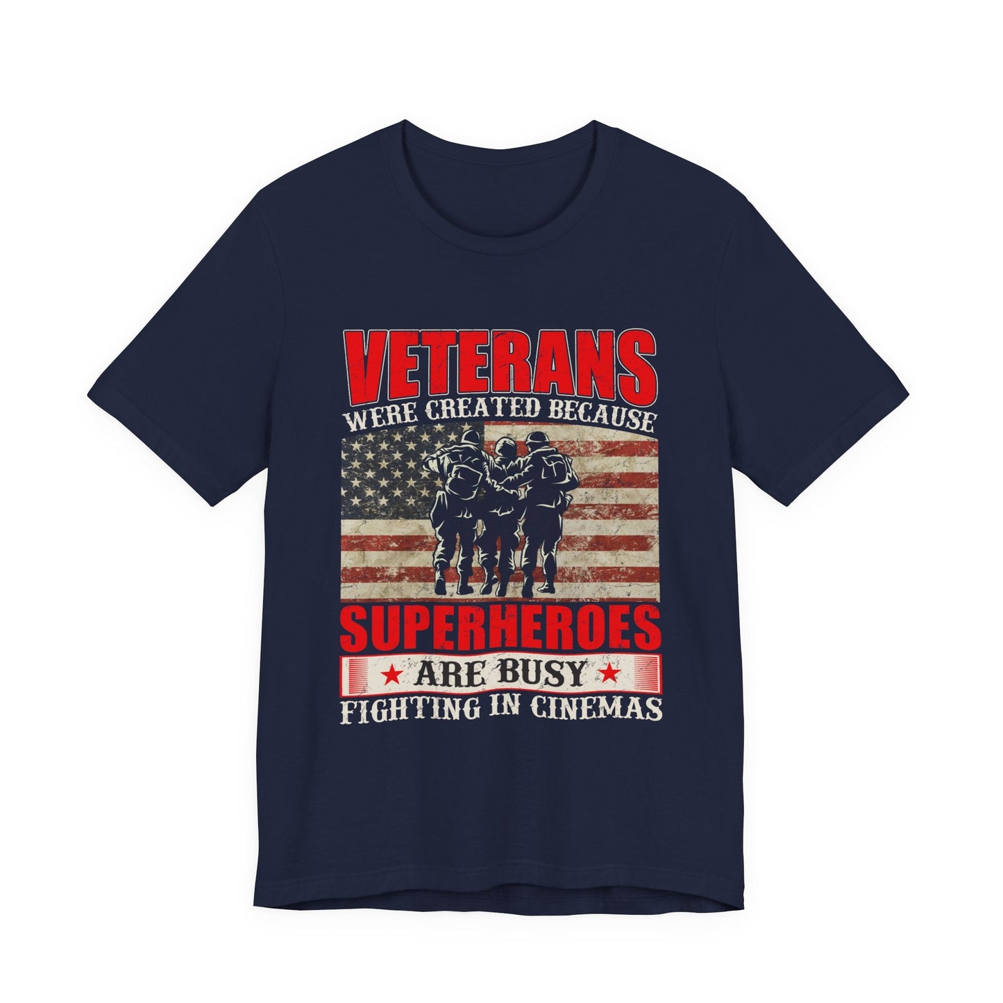 Army Veteran Patriotic Graphic Design Unisex Cotton T-Shirt v41