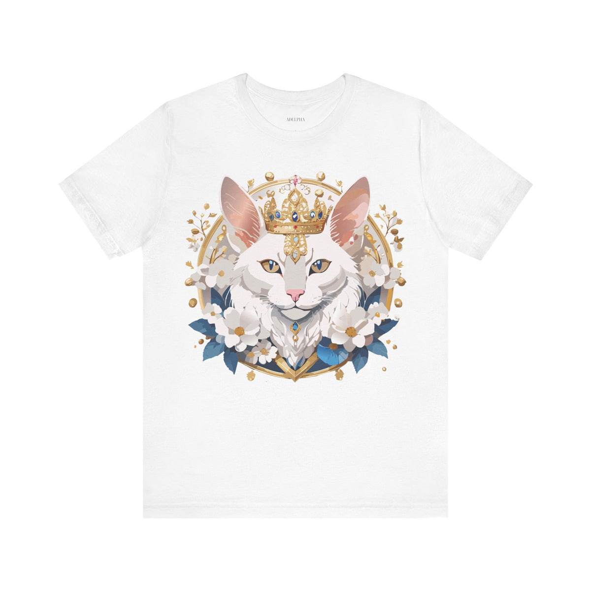 Medallion Graphic Unisex Cotton Bella+Canvas Tee with Art Design d35