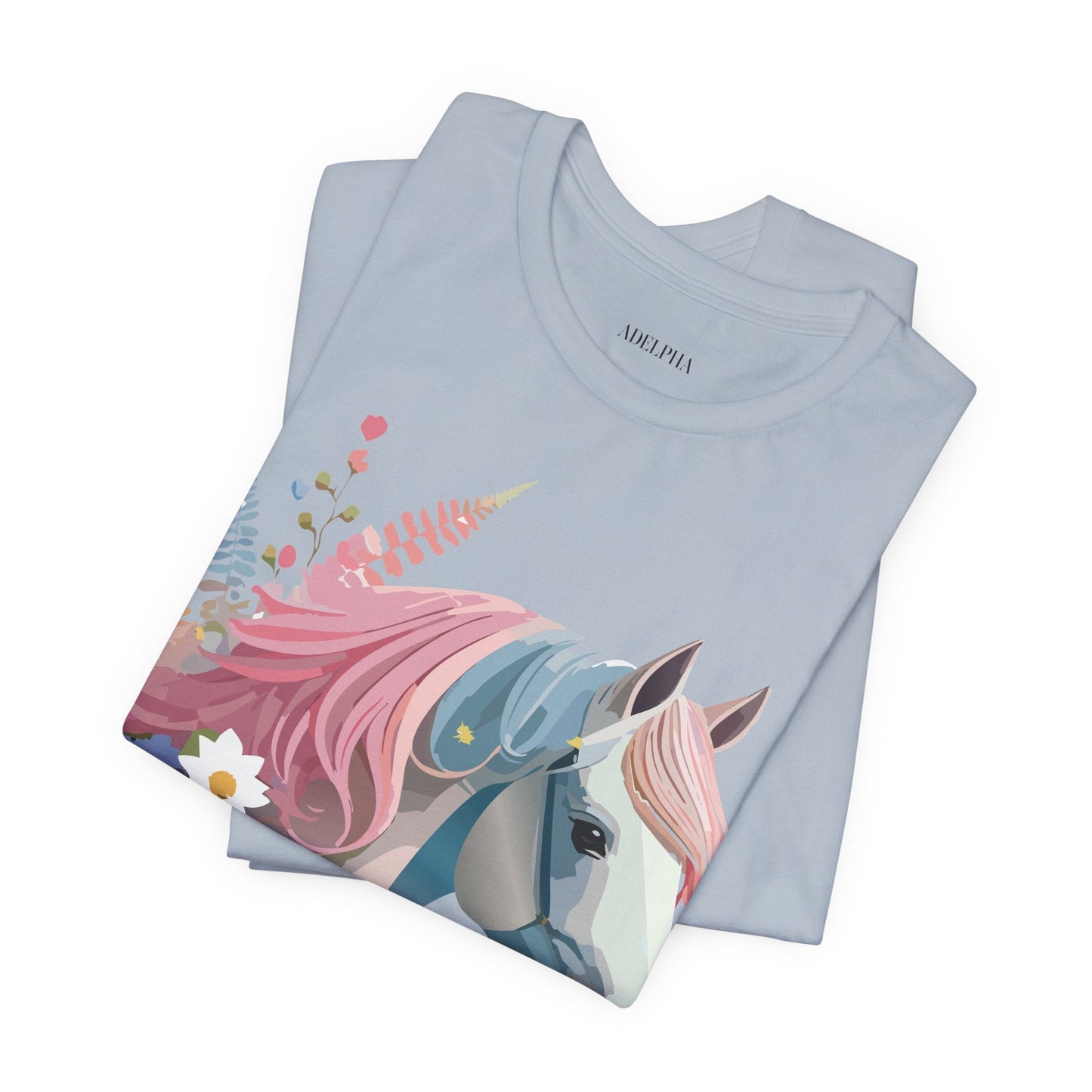 Horse Graphic Unisex 100 Cotton Vintage Animal Art T-Shirt 3