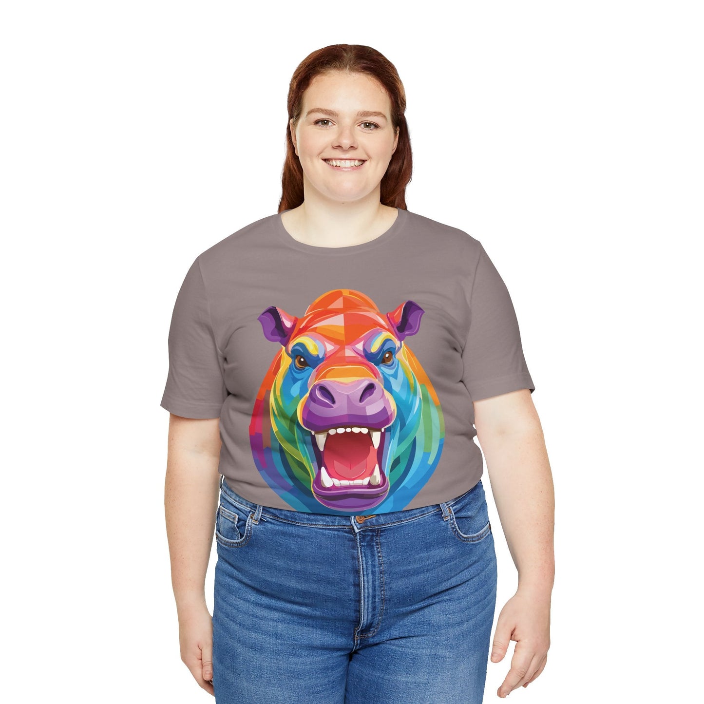 Unisex Animal Shirt with Animals Graphic Tee Art Design Wild Animals Shirt Tee for Everyone