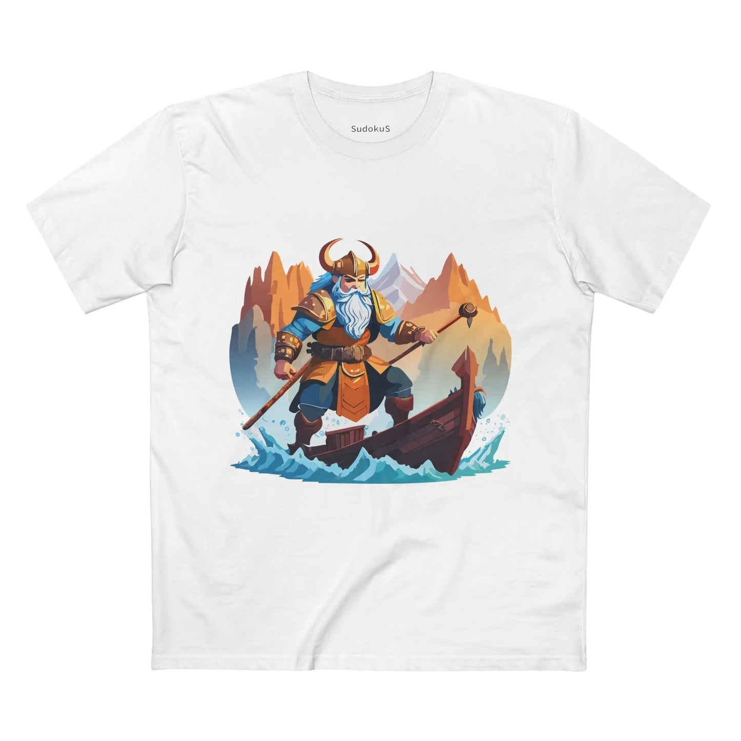 Viking Graphic Unisex 100 Cotton Staple Tee 27