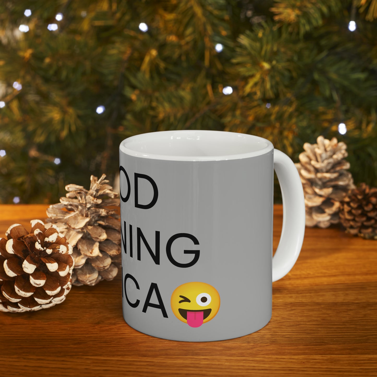 Coffee & Tea Mug with Good Morning America Signature