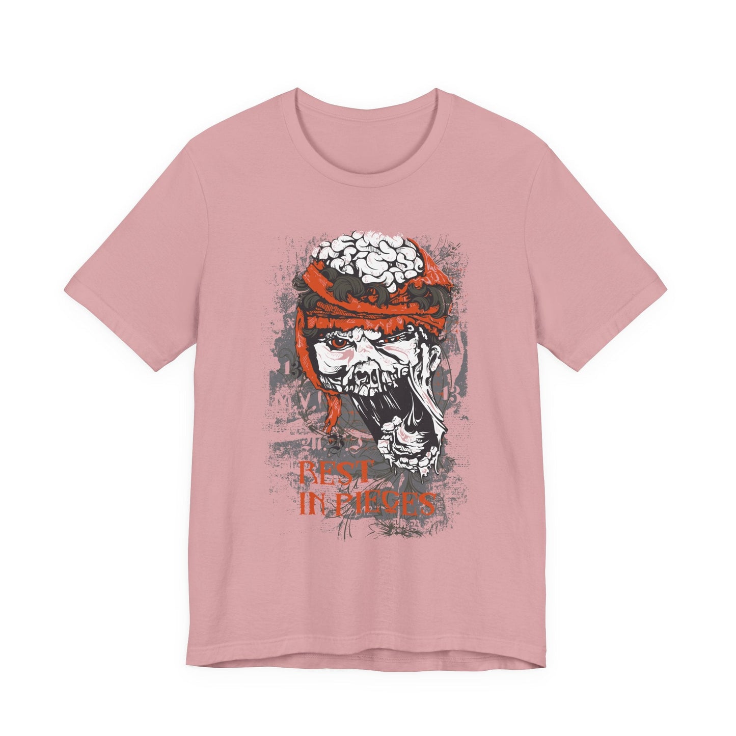 Skull Graphic Unisex Cotton T-Shirt r10