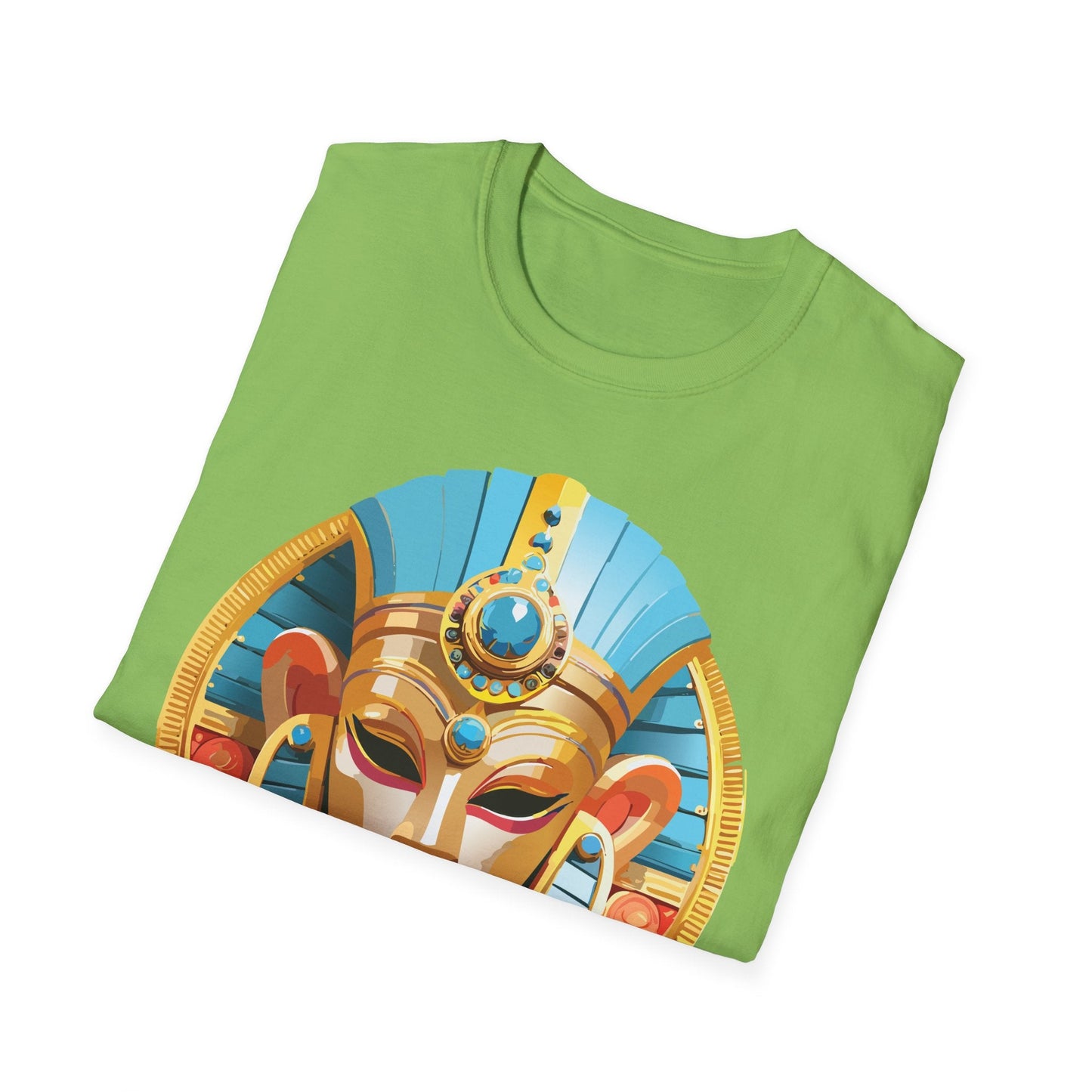 Mask Tee Shirt Unisex Softstyle Short Sleeve Art Design T Shirt 100 Percent Ring Spun Cotton
