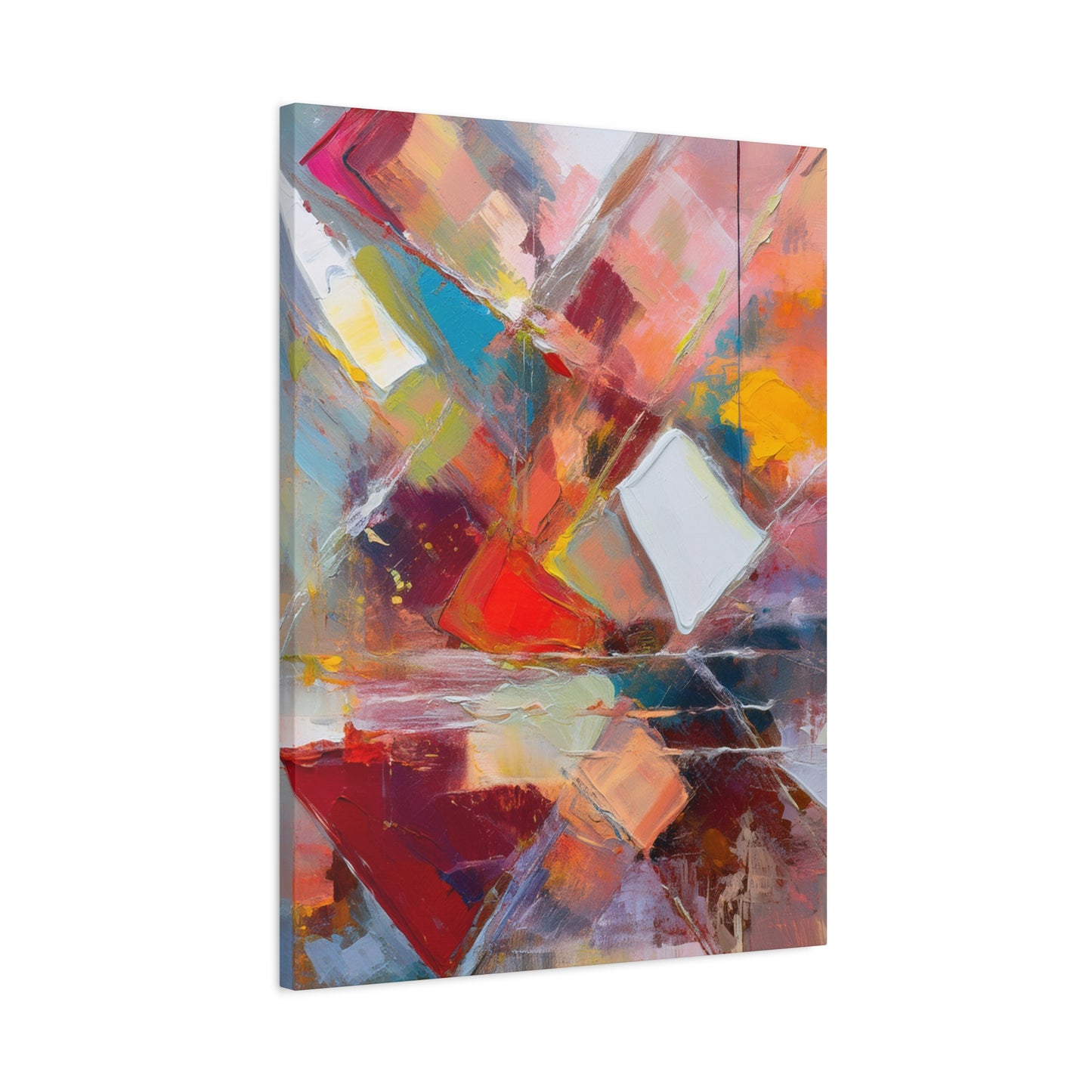 Abstract Oil Painting Print Canvas 20x24,20x30,24x30 24x32,24x36,30x40 32x48,36x48,40x60 Pine-Wood Inner Frame ABS-180