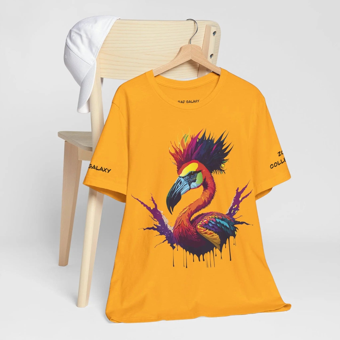 Animal T Shirt By Bad Galaxy Made To Order Cotton Tee With Eco Friendly Inks Soft Comfort Fit