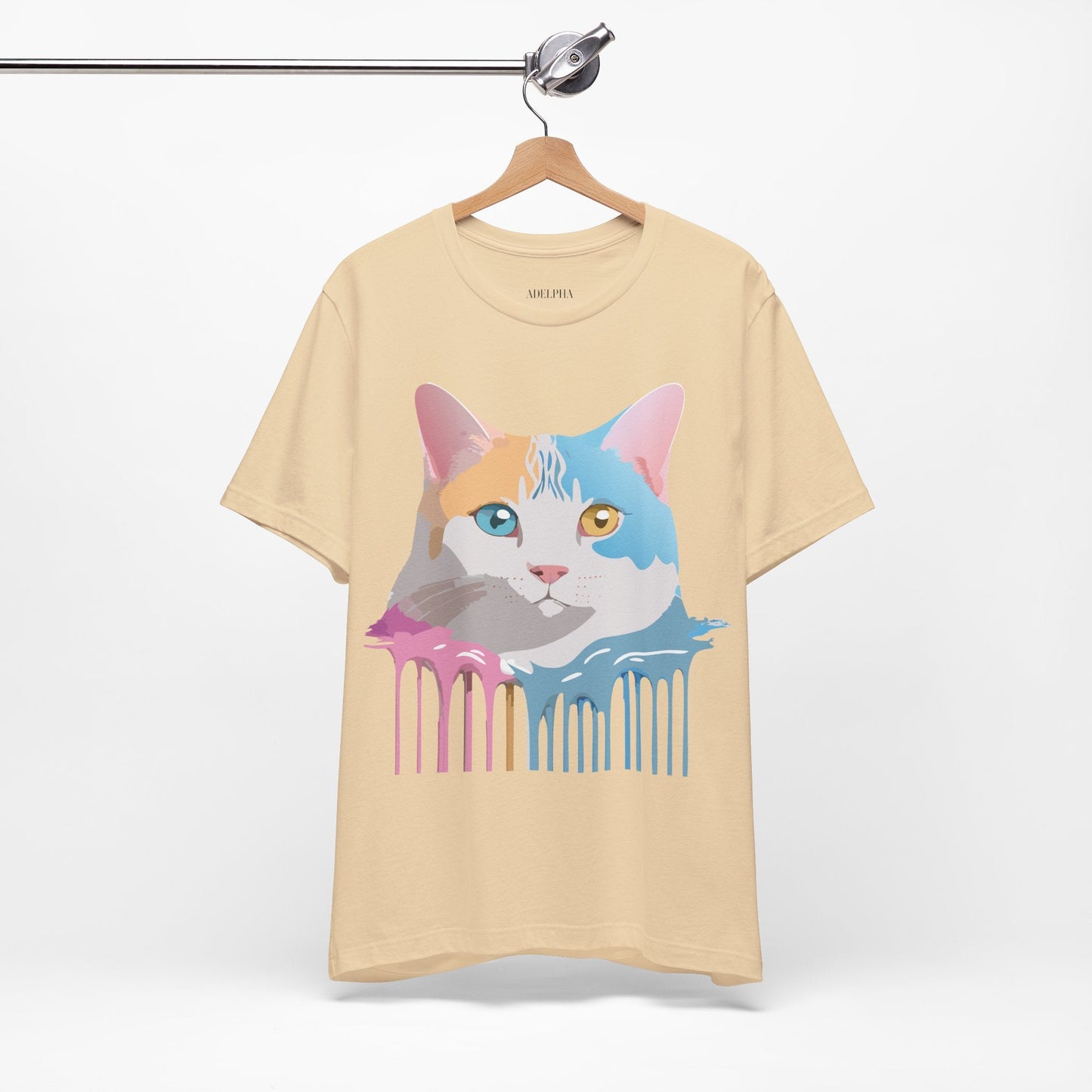 Adelpha Cat Graphic Tee Unisex Jersey Short Sleeve Vintage Inspired