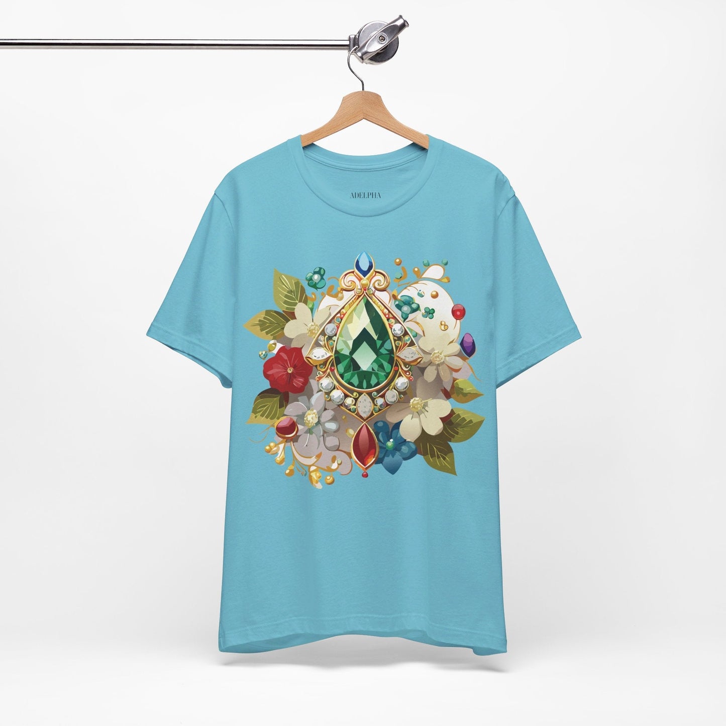 Adelpha Vintage Inspired Graphic Tee Unisex Jersey Short Sleeve Art Design Shirt