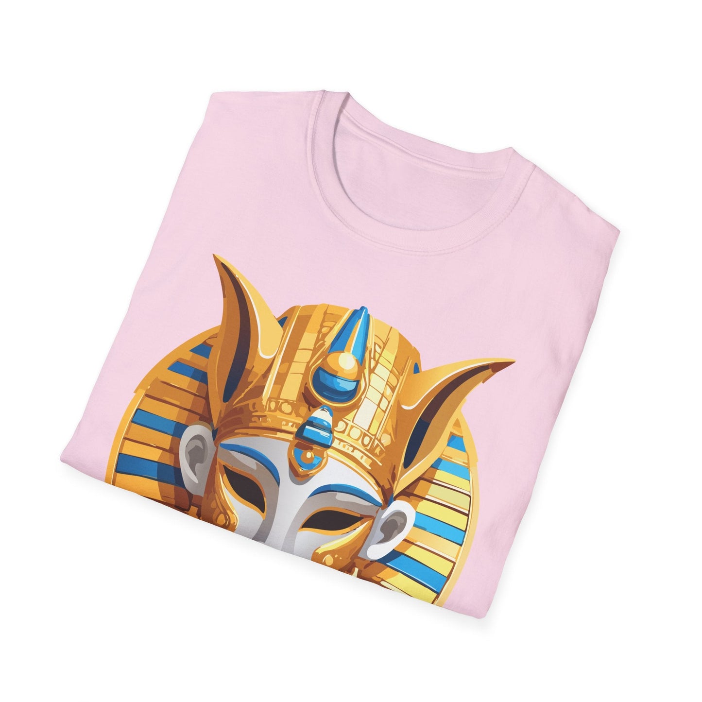Mask Tee Shirt Unisex Masquerade Design Artwork Gildan Softstyle 64000 Cotton Tee