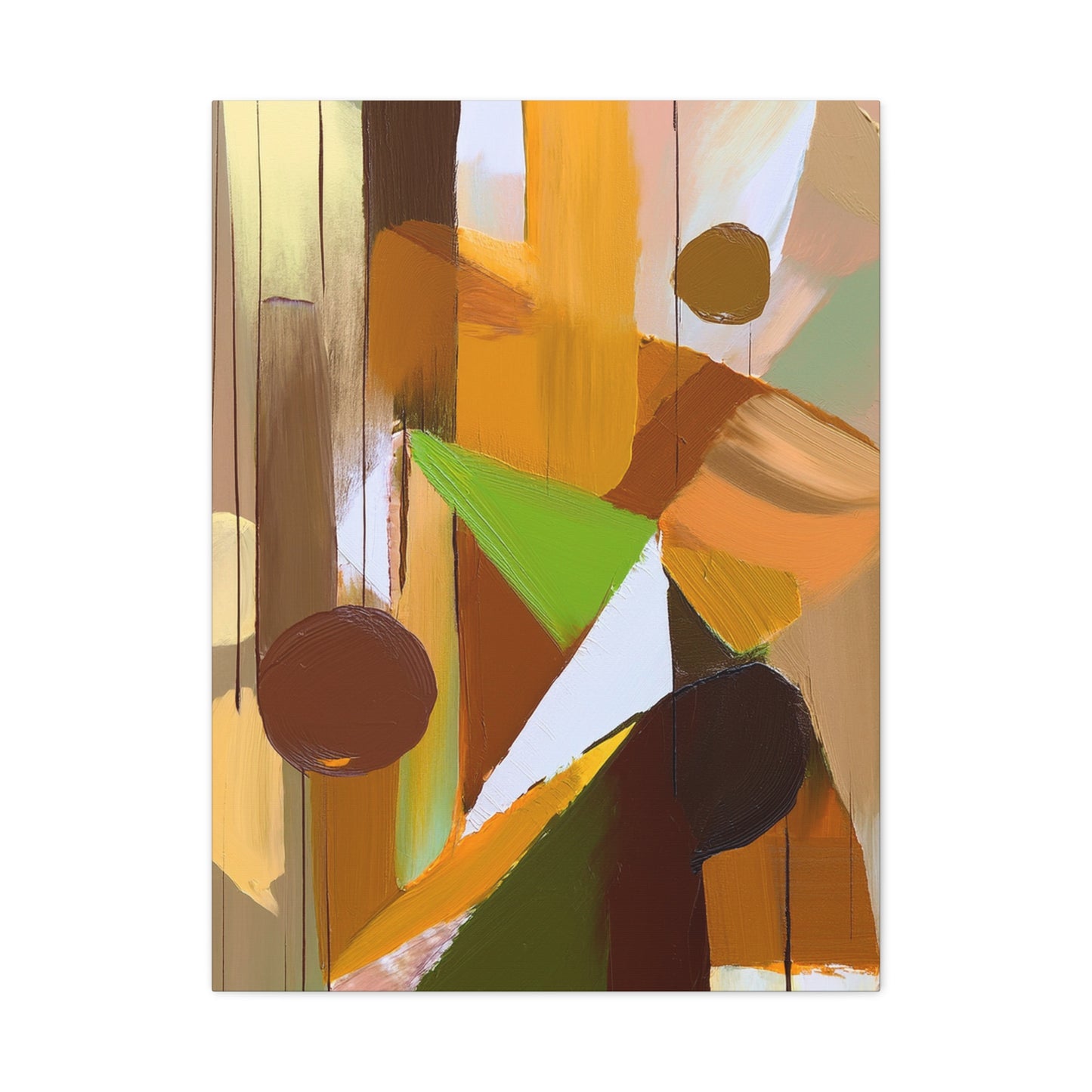 Abstract Geometric Painting Print Canvas 20x24,20x30,24x30 24x32,24x36,30x40 32x48,36x48,40x60 Pine-Wood Inner Frame ABS-57