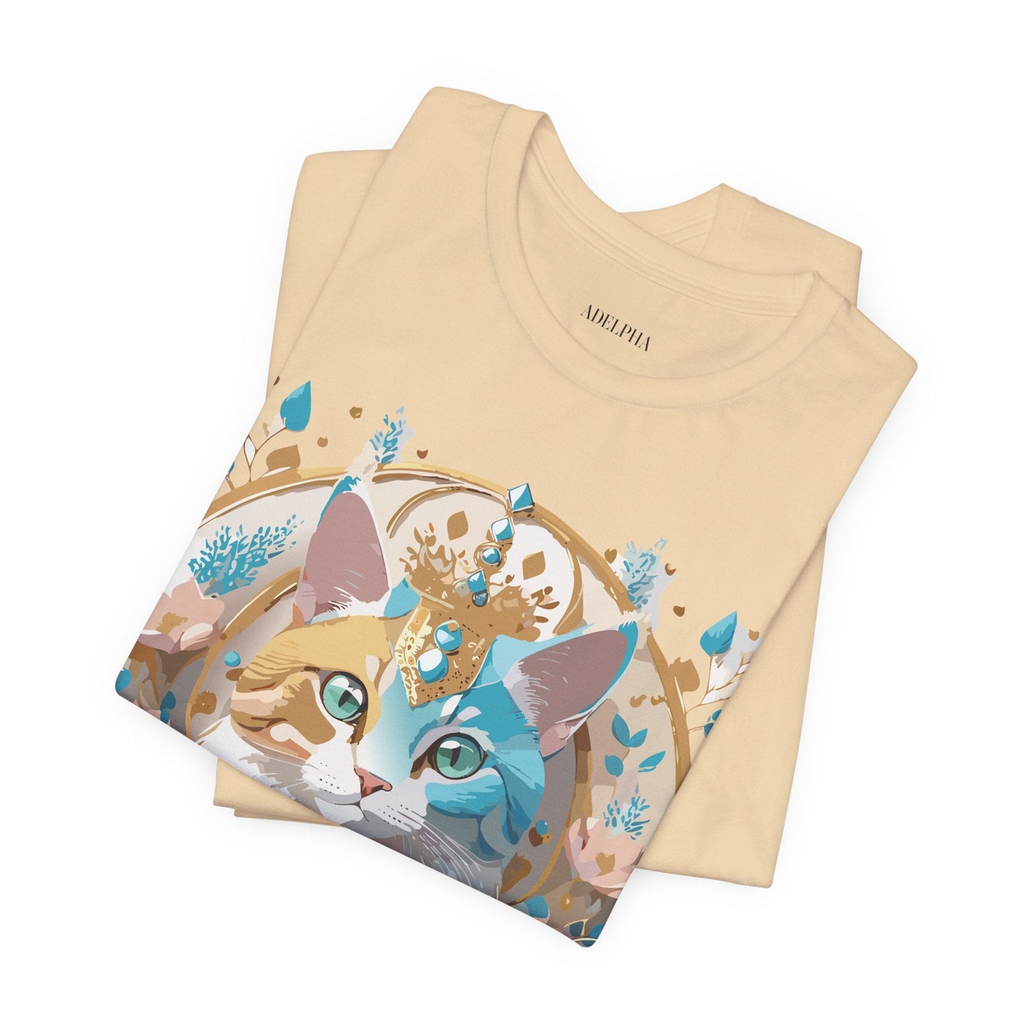 Adelpha Medallion Graphic Tee Unisex Short Sleeve Vintage Inspired Original Art Design