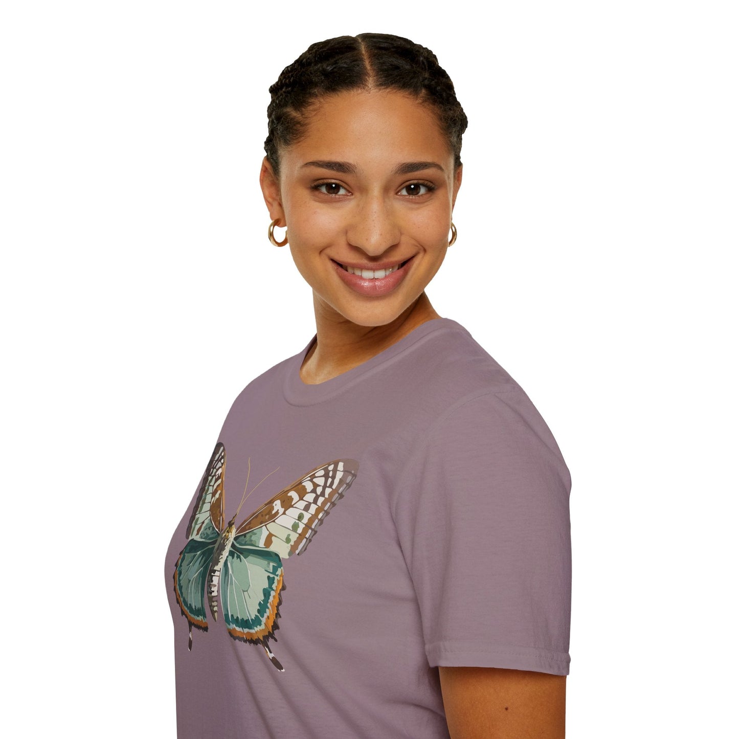 Butterfly Monarch Shirt Unisex Gildan Softstyle 64000 T Shirt 100 Percent Cotton