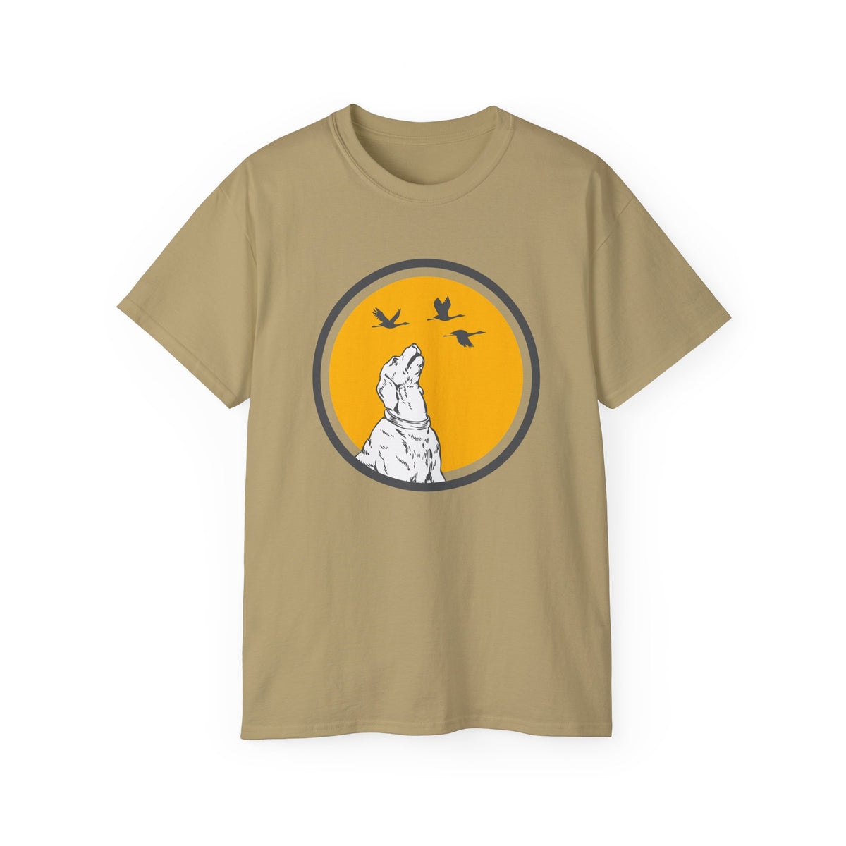 Howling Wolf Moon T-Shirt | Crescent Moon Graphic Tee