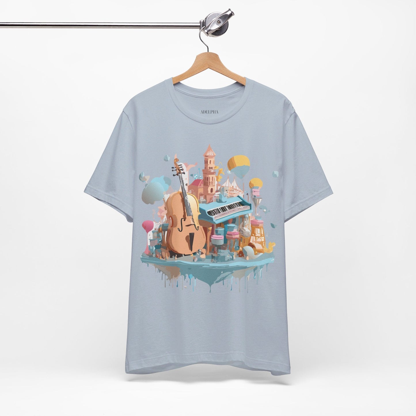 Adelpha Graphic Tee Unisex Short Sleeve Art Design Shirt Vintage Inspired Artwork Premium Quality