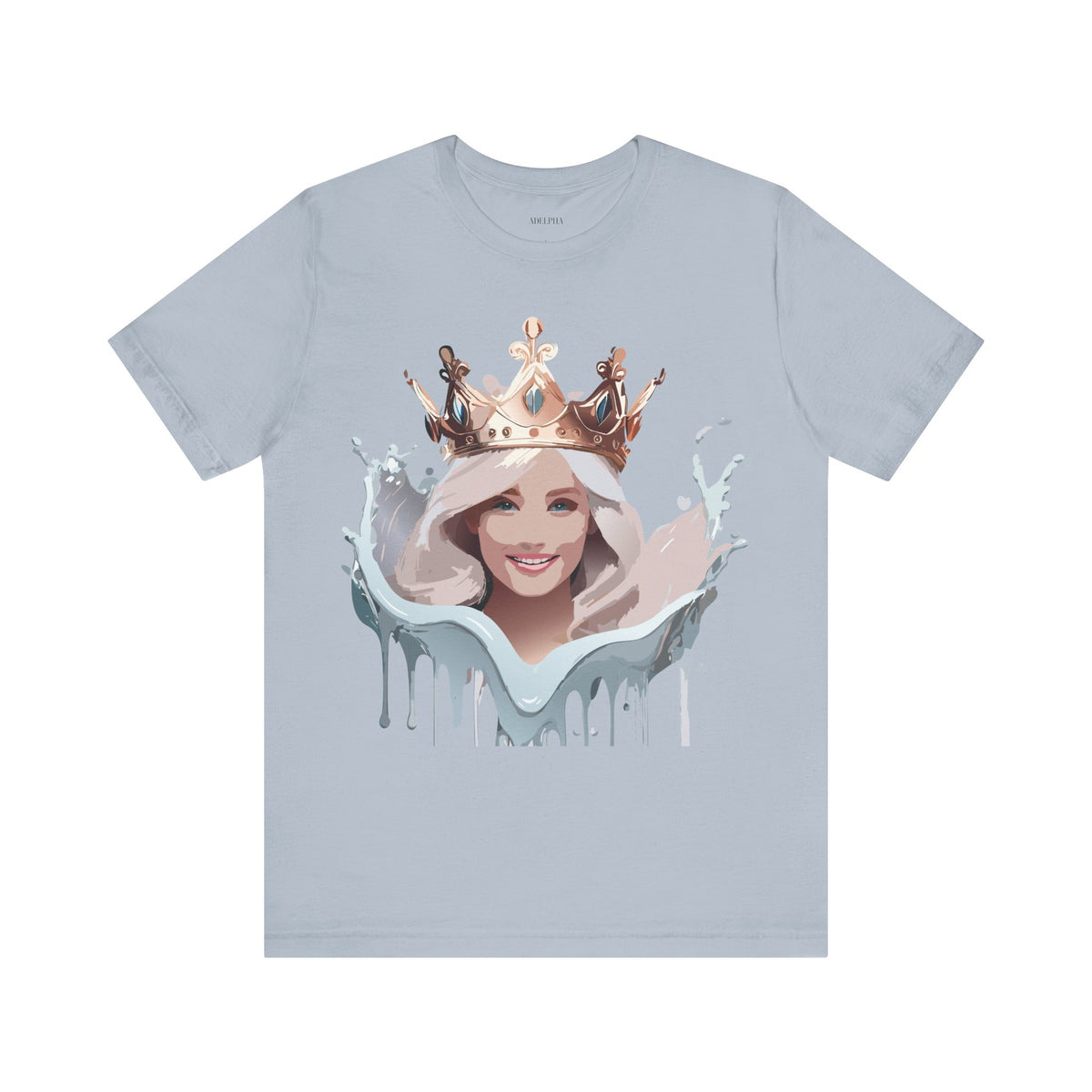 Queen Graphic Unisex Cotton Bella+Canvas Tee with Art Design m189