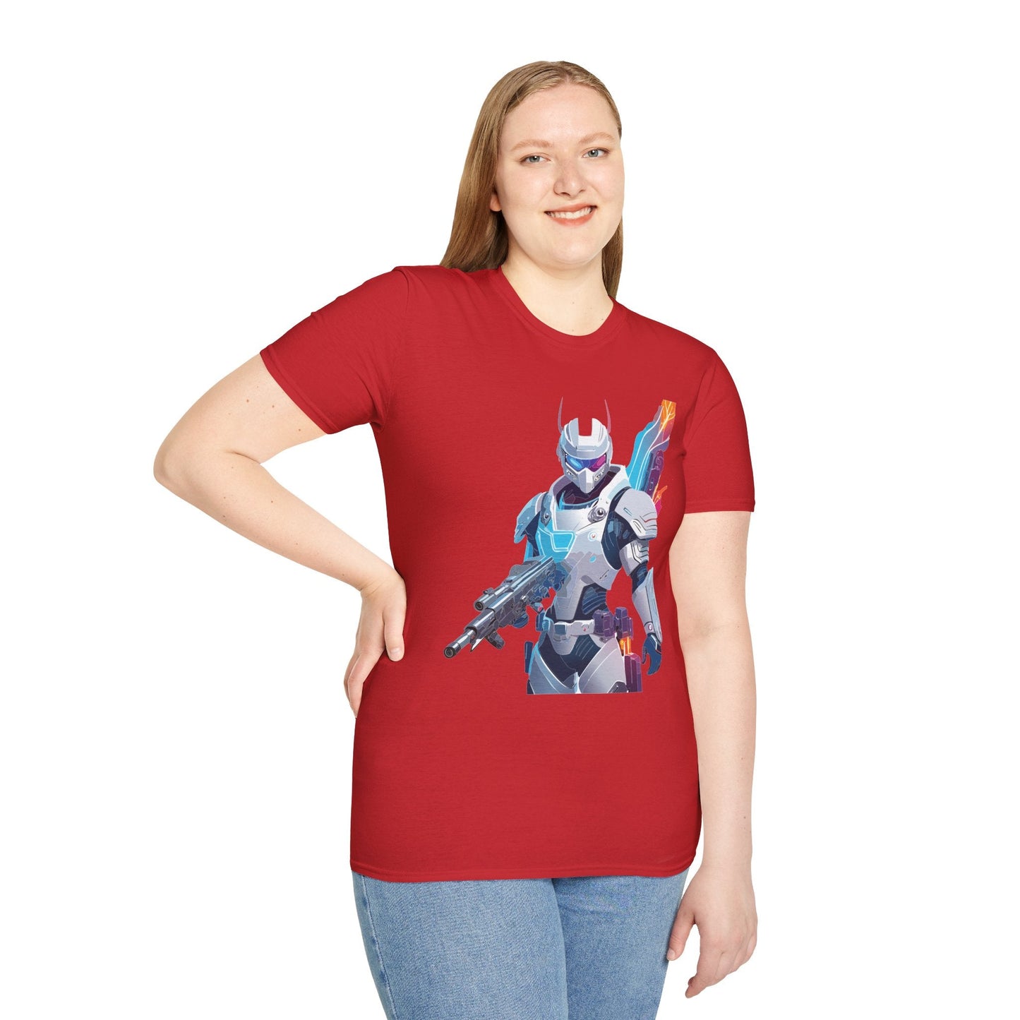 Robocop Graphic Unisex Cotton With Cyber Man Artwork Tee 3